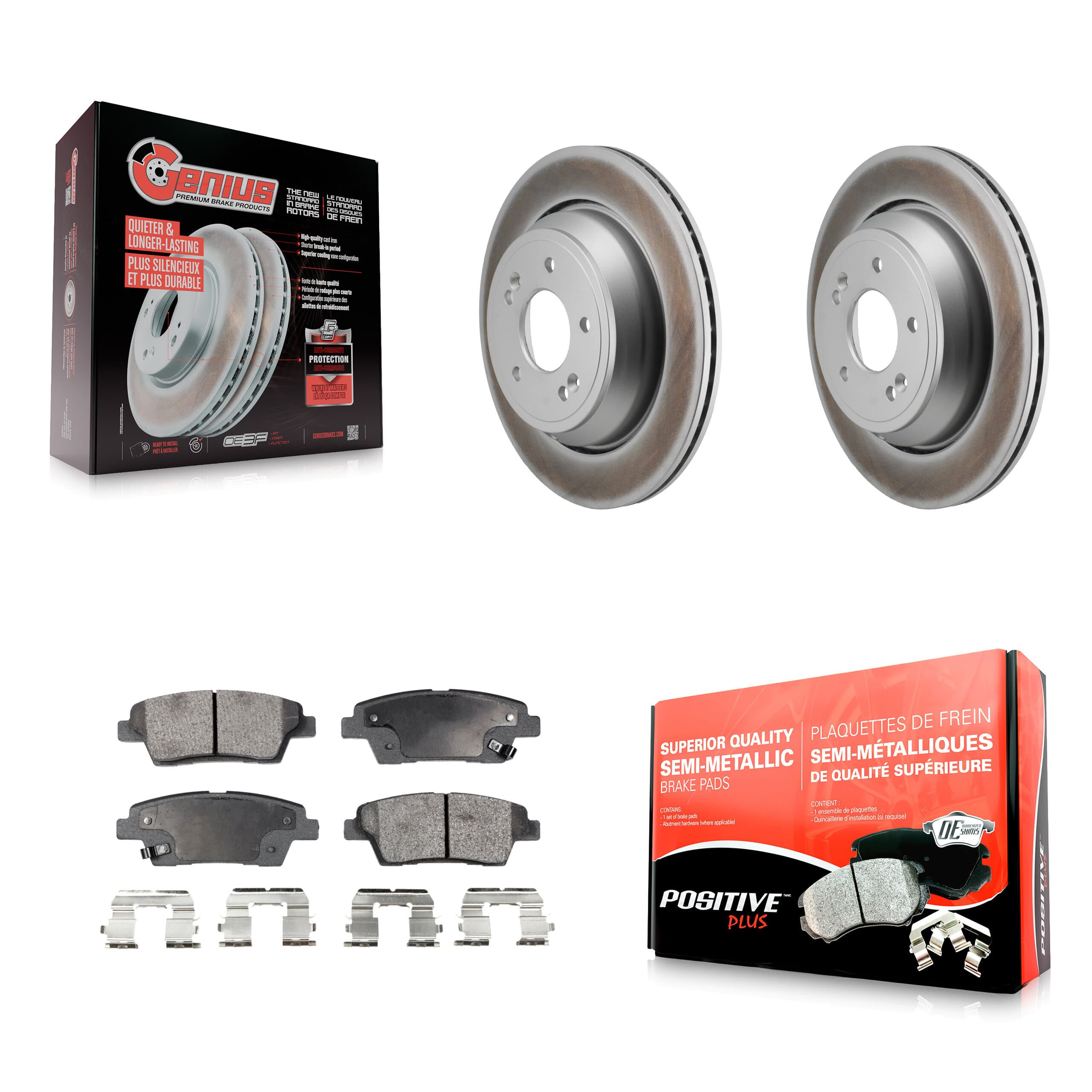 Transit Auto - KGF-103270 - Rear Disc Brake Kits image 1