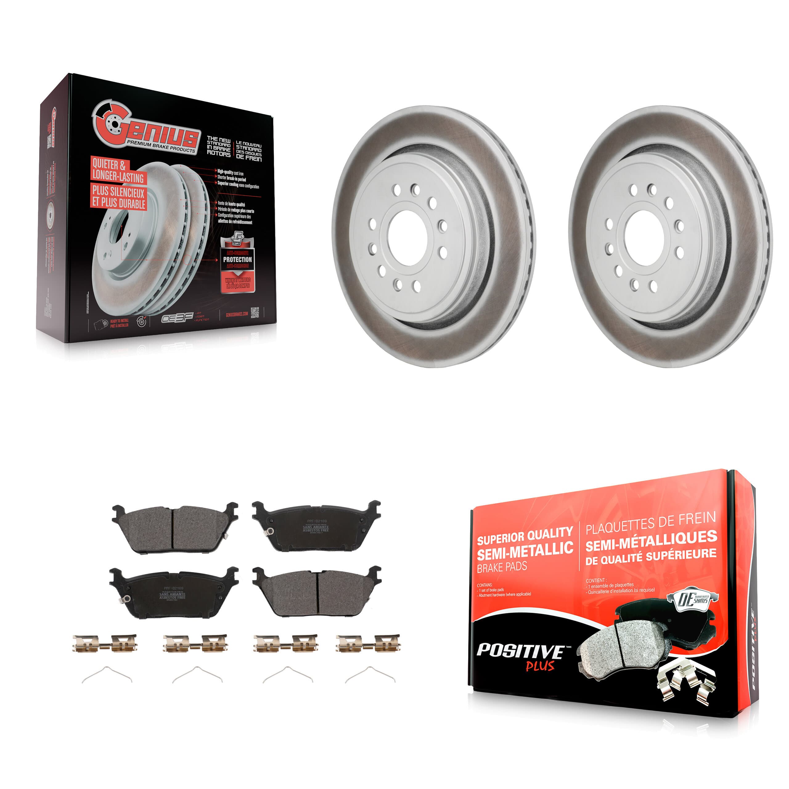 Transit Auto - KGF-103271 - Rear Disc Brake Kits image 1