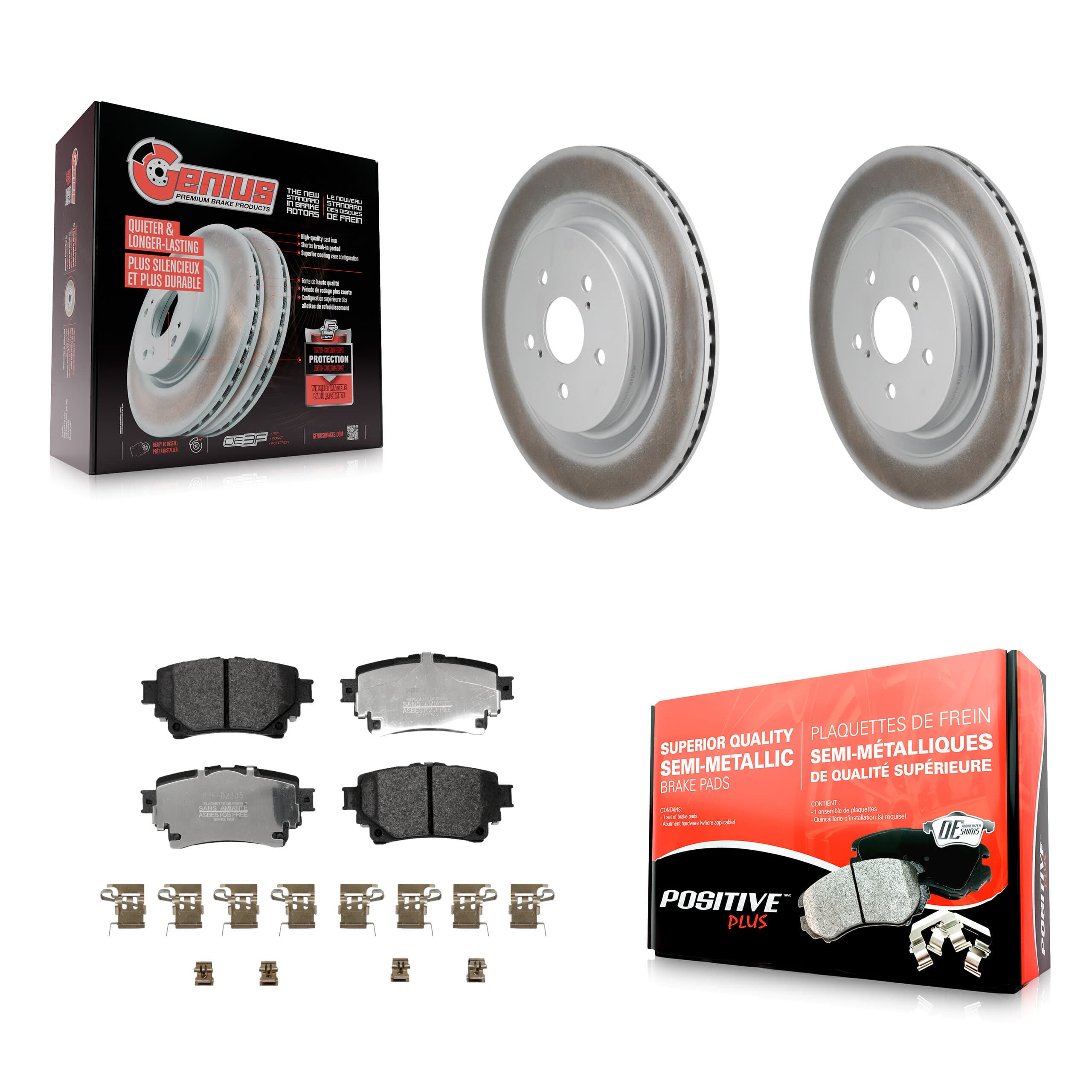 Transit Auto - KGF-103280 - Rear Disc Brake Kits image 1