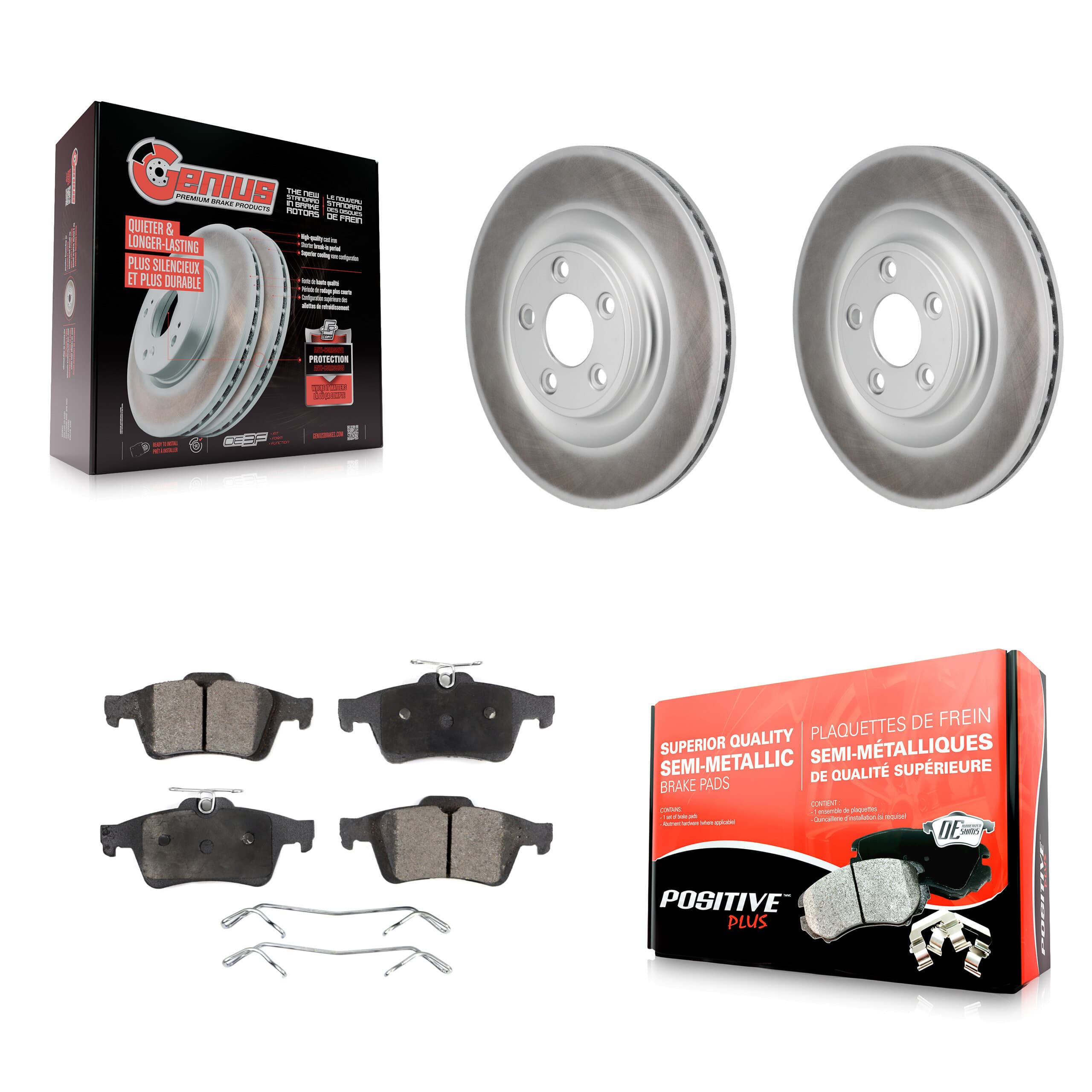 Transit Auto - KGF-103310 - Rear Disc Brake Kits image 1