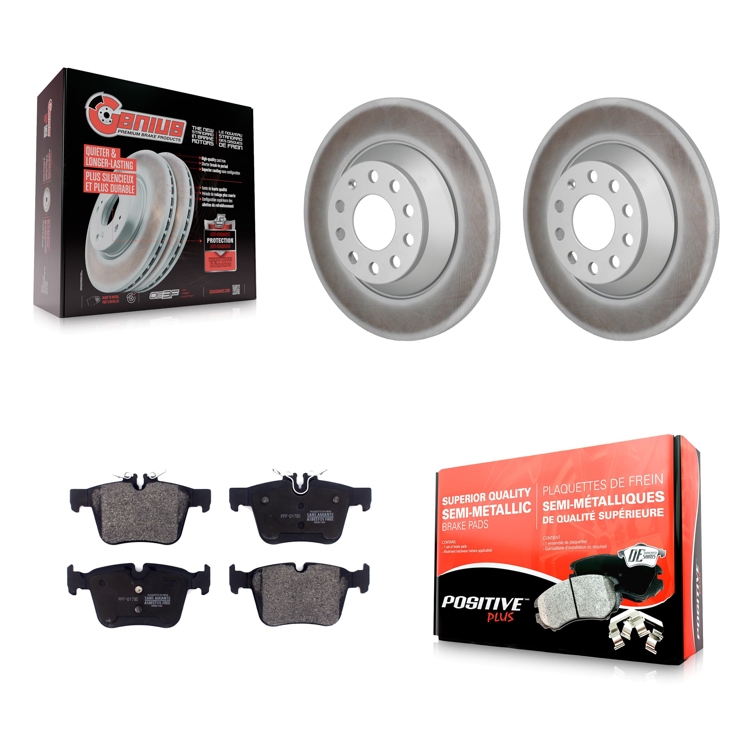 Transit Auto - KGF-103311 - Rear Disc Brake Kits image 1