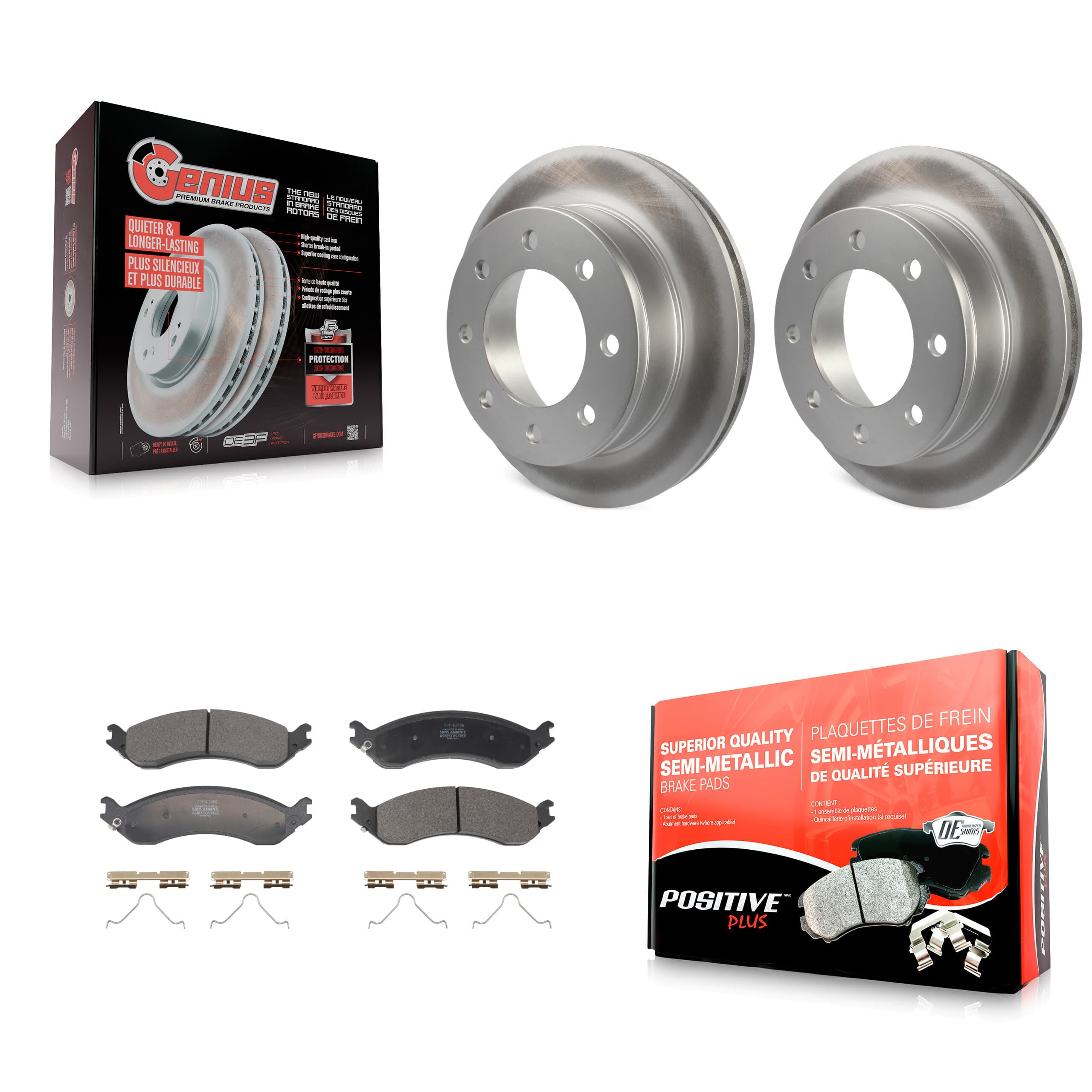 Transit Auto - KGF-103316 - Rear Disc Brake Kits image 1