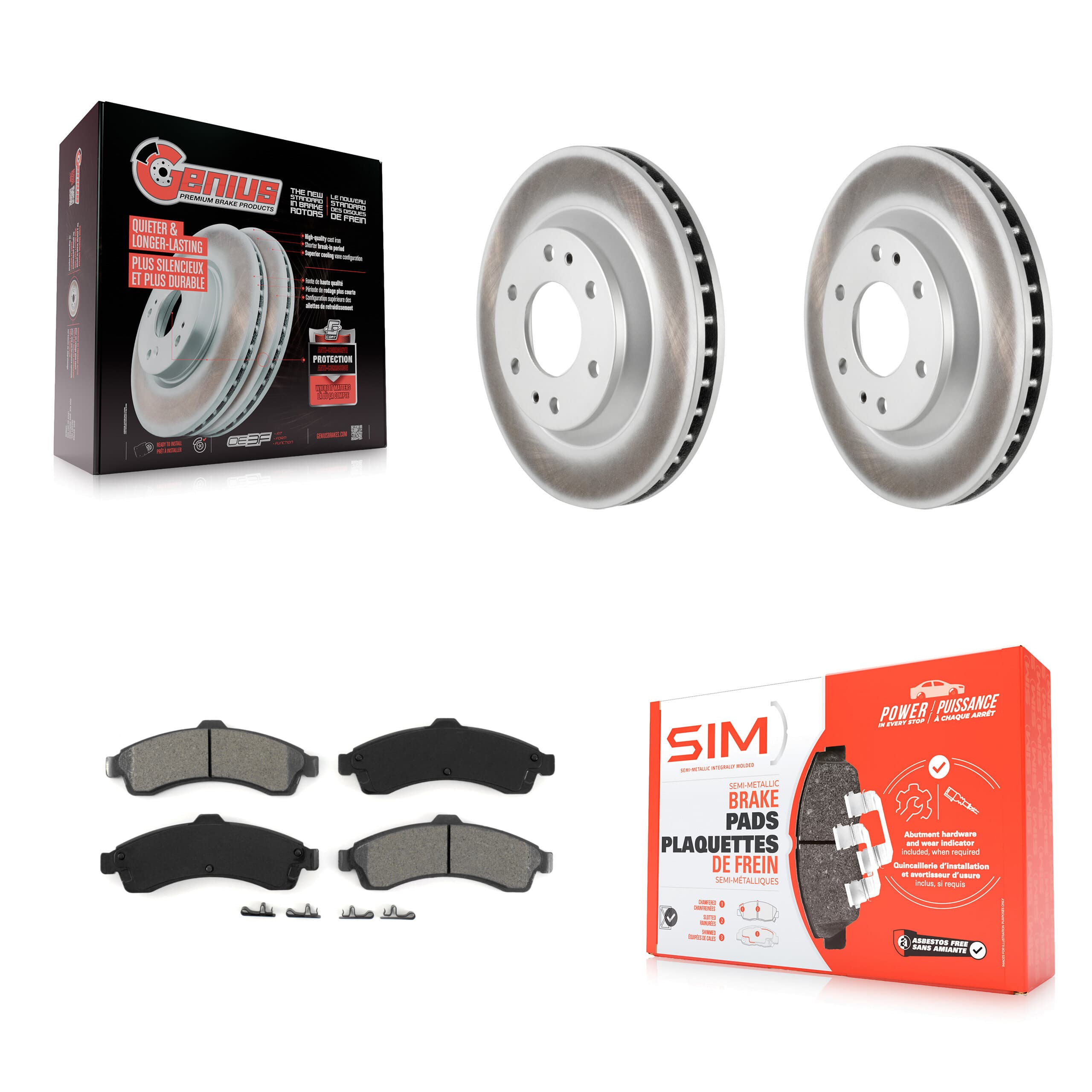 Transit Auto - KGS-100018 - Front Disc Brake Kits image 1