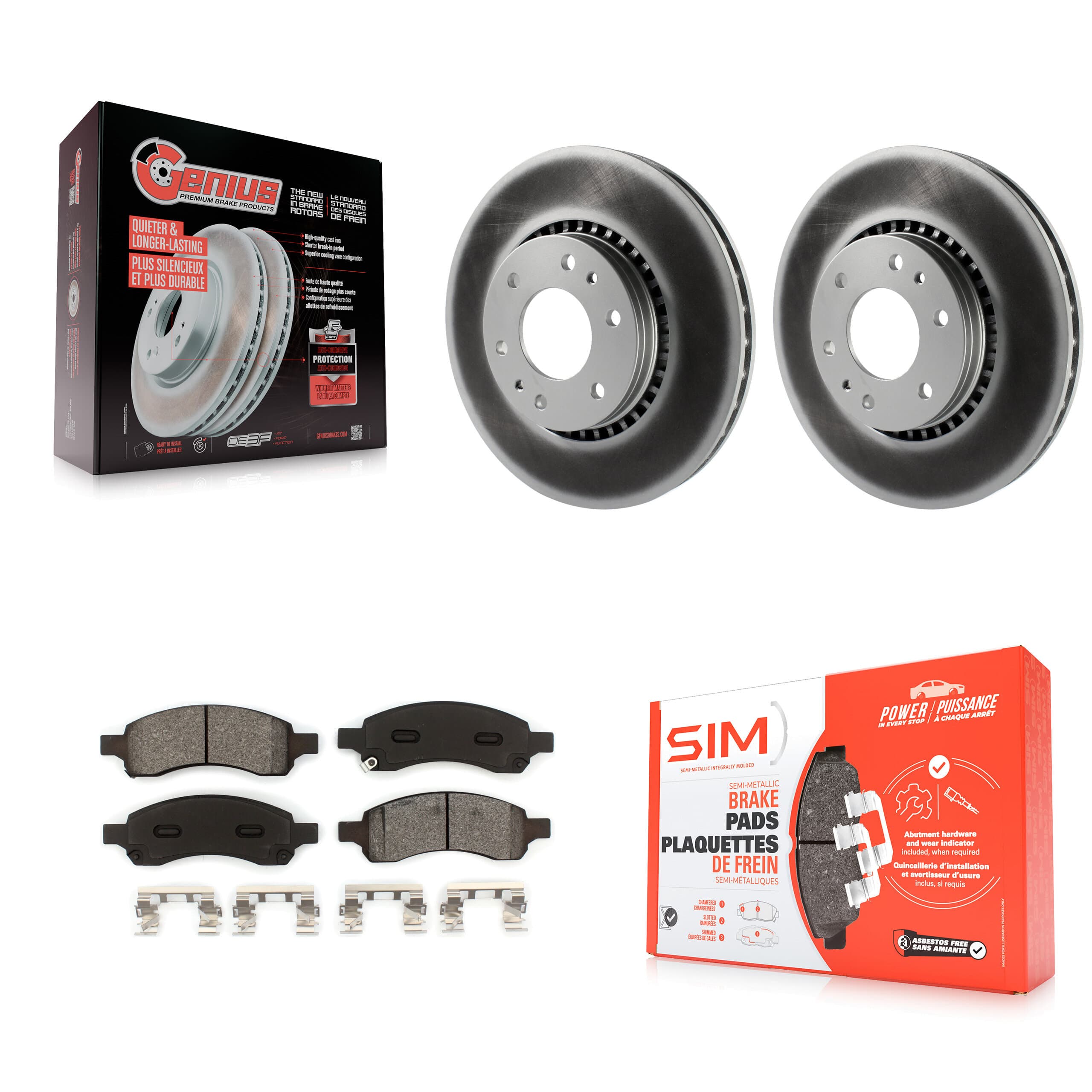 Transit Auto - KGS-100019 - Front Disc Brake Kits image 1