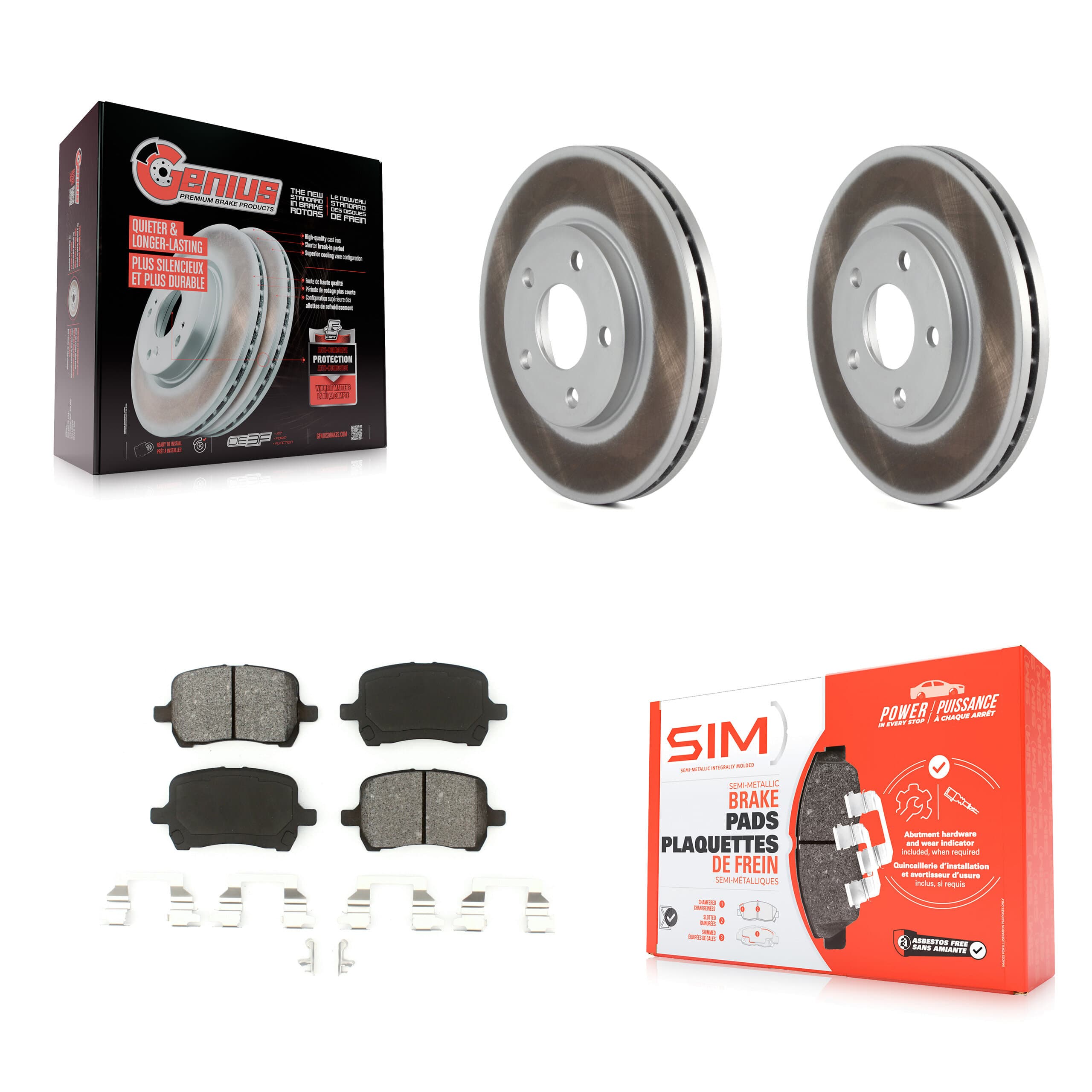 Transit Auto - KGS-100033 - Front Disc Brake Kits image 1