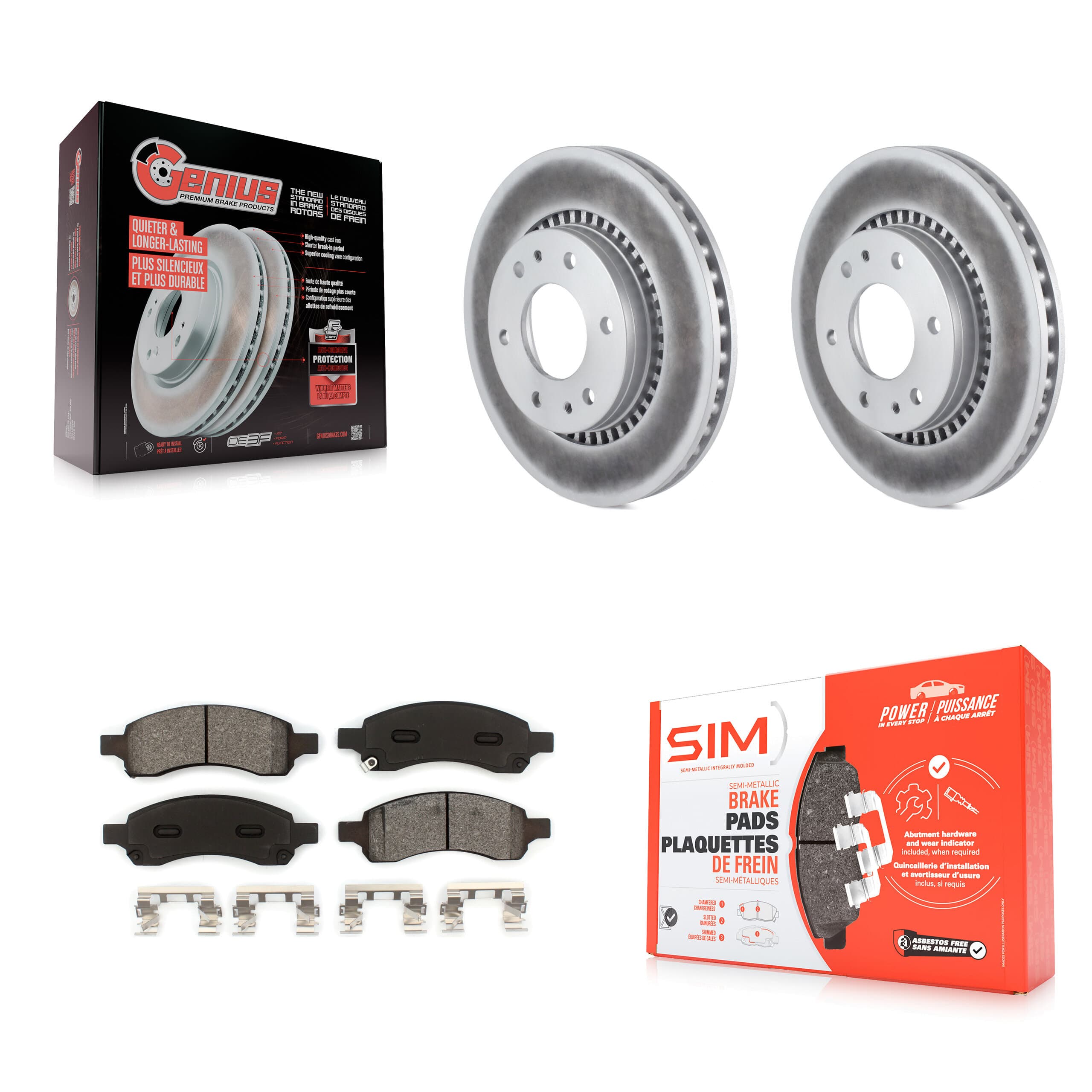 Transit Auto - KGS-100040 - Front Disc Brake Kits image 1