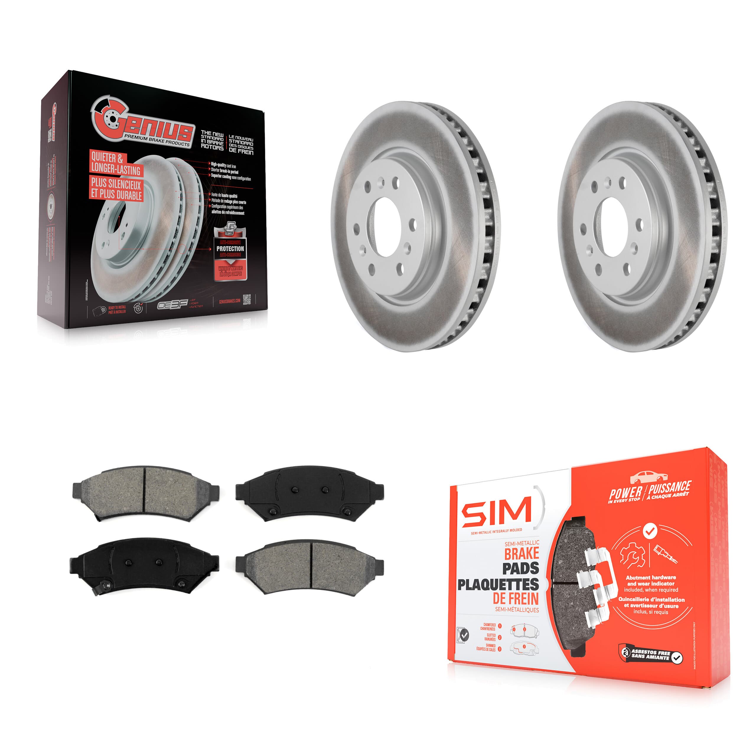 Transit Auto - KGS-100041 - Front Disc Brake Kits image 1
