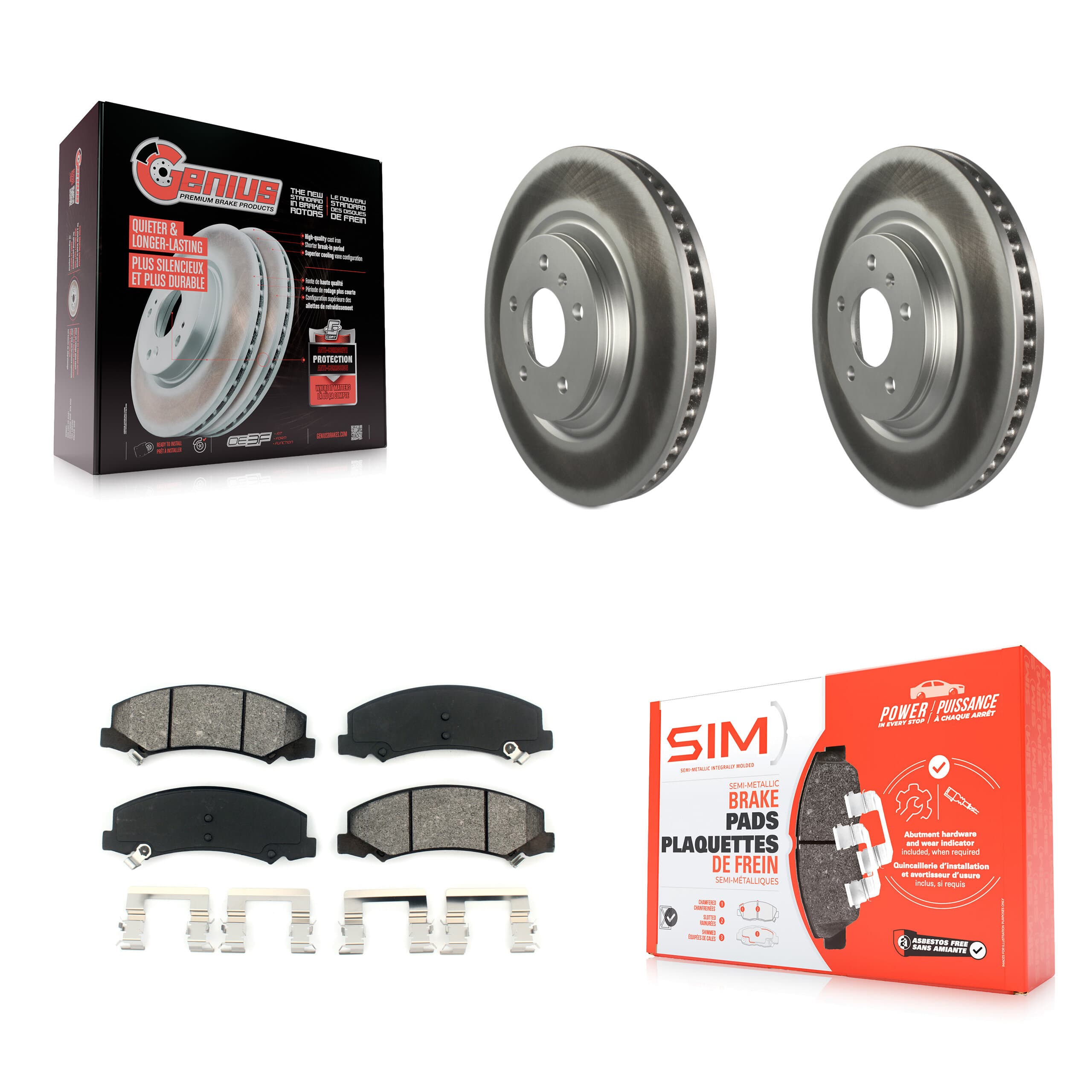Transit Auto - KGS-100043 - Front Disc Brake Kits image 1