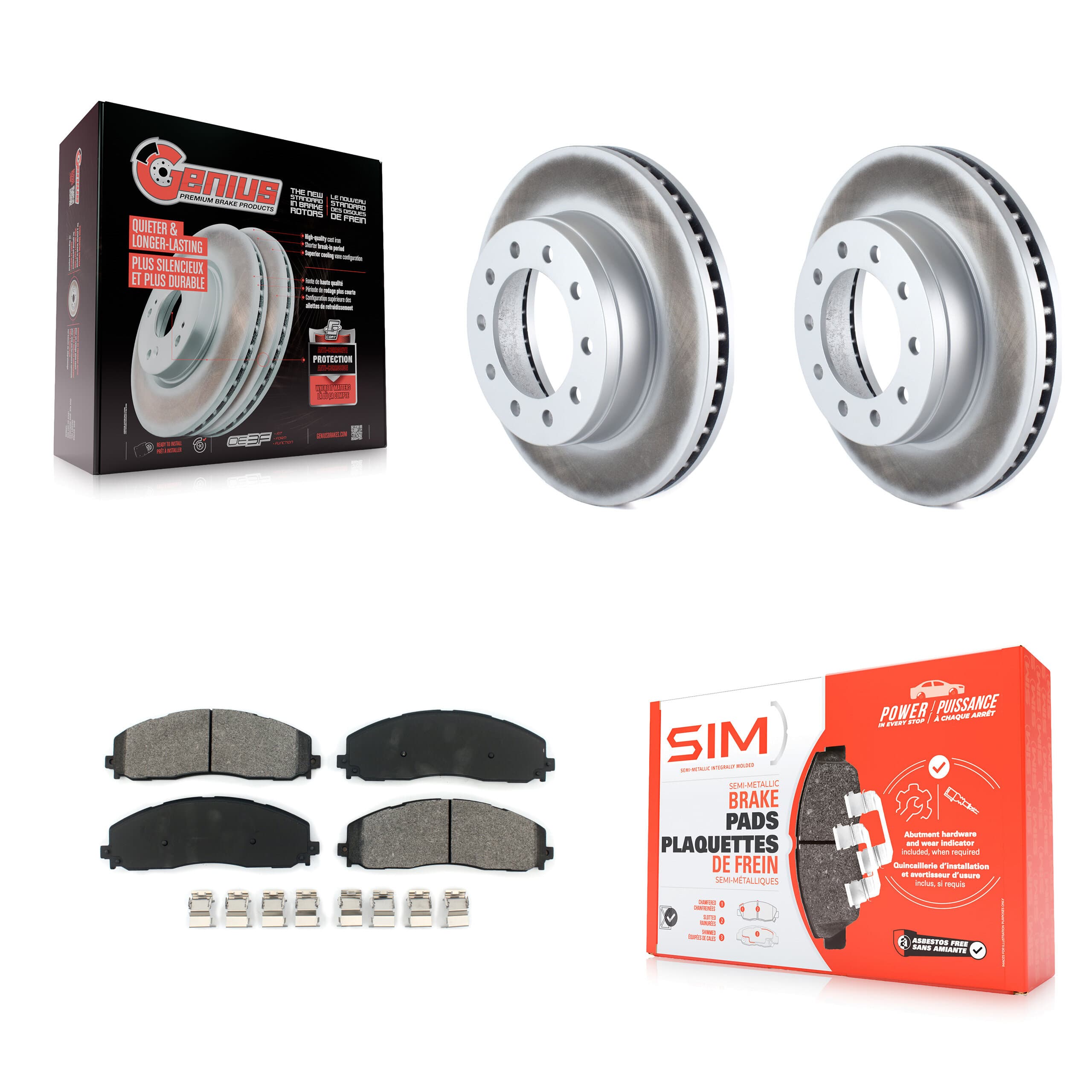 Transit Auto - KGS-100097 - Front Disc Brake Kits image 1