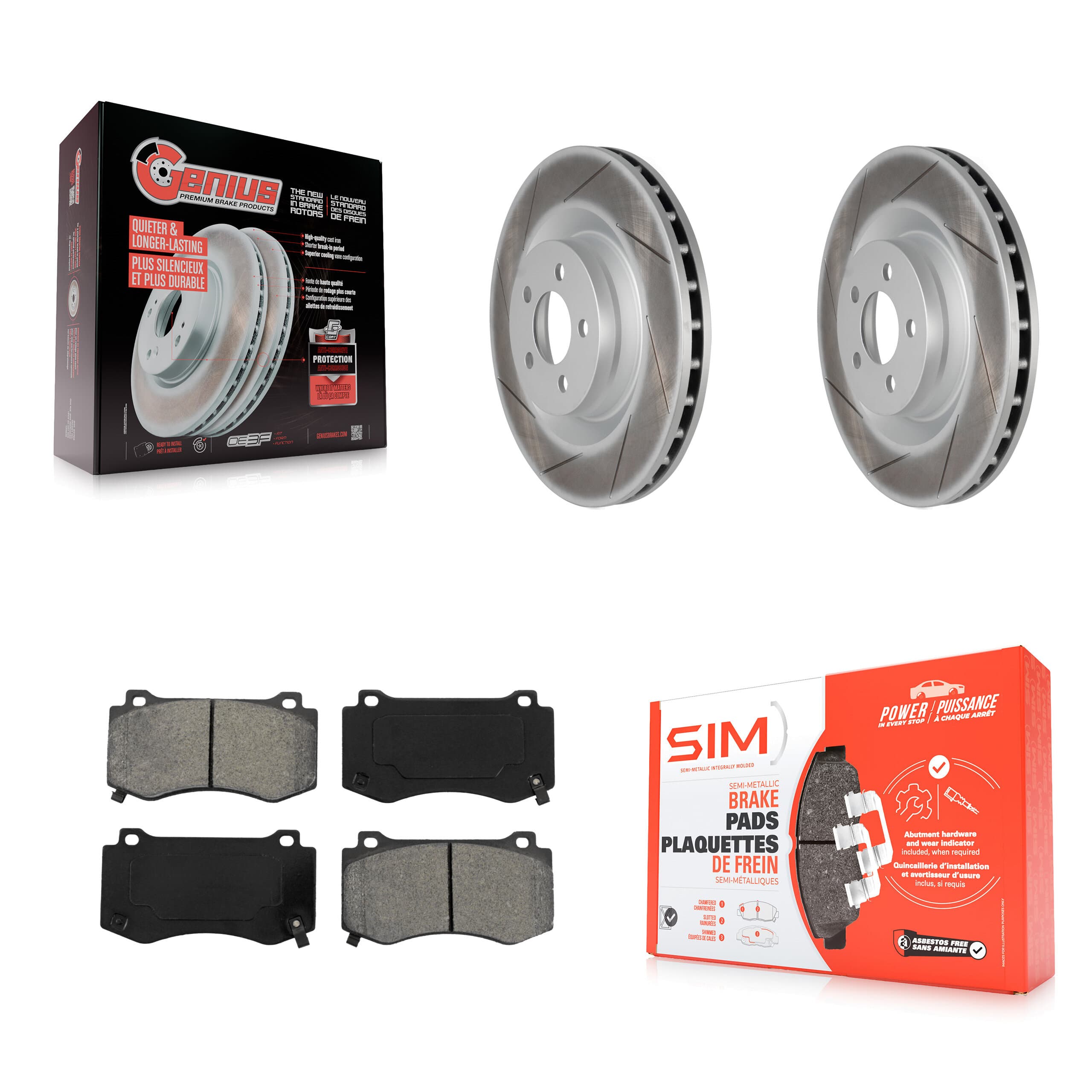 Transit Auto - KGS-100163 - Front Disc Brake Kits image 1