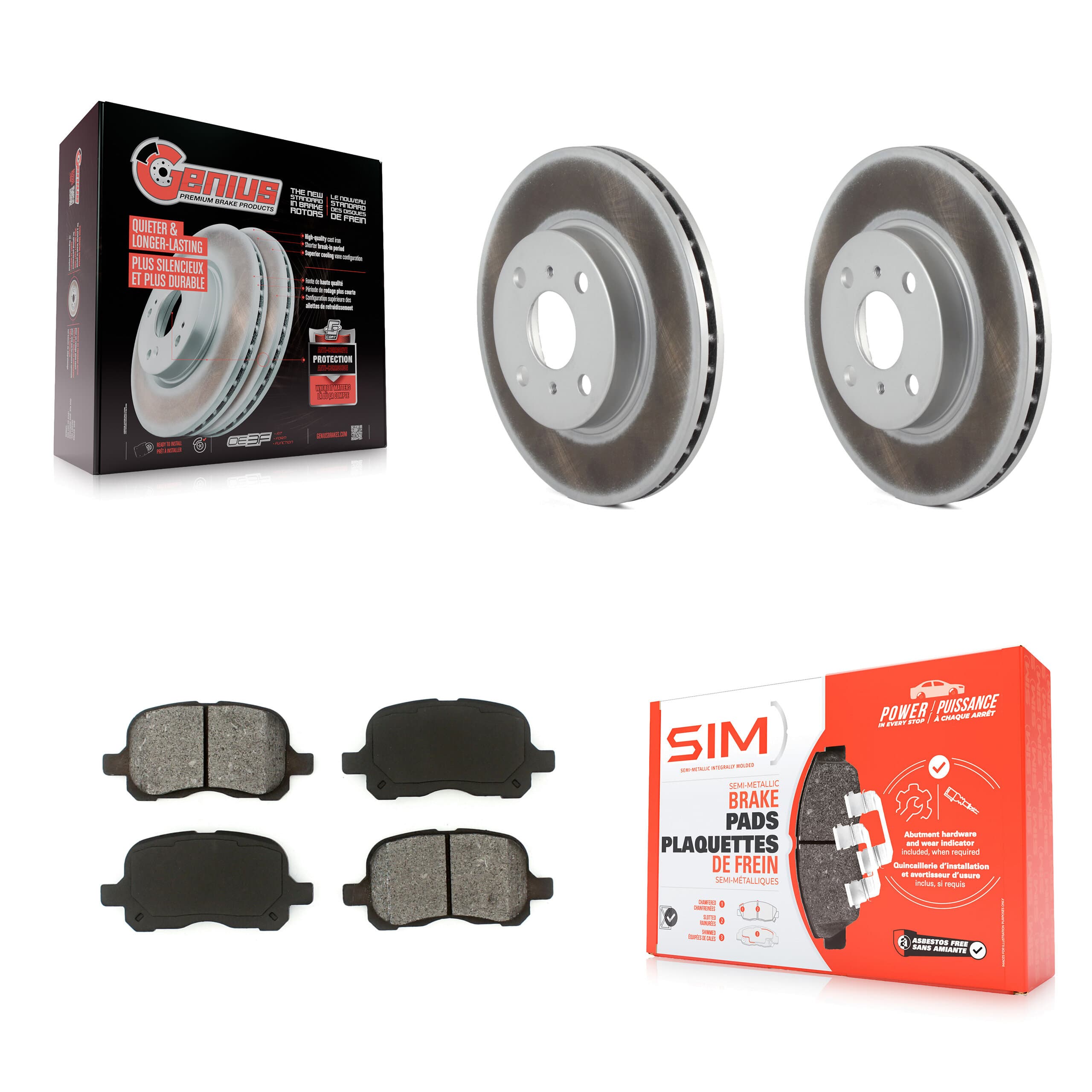 Transit Auto - KGS-100191 - Front Disc Brake Kits image 1