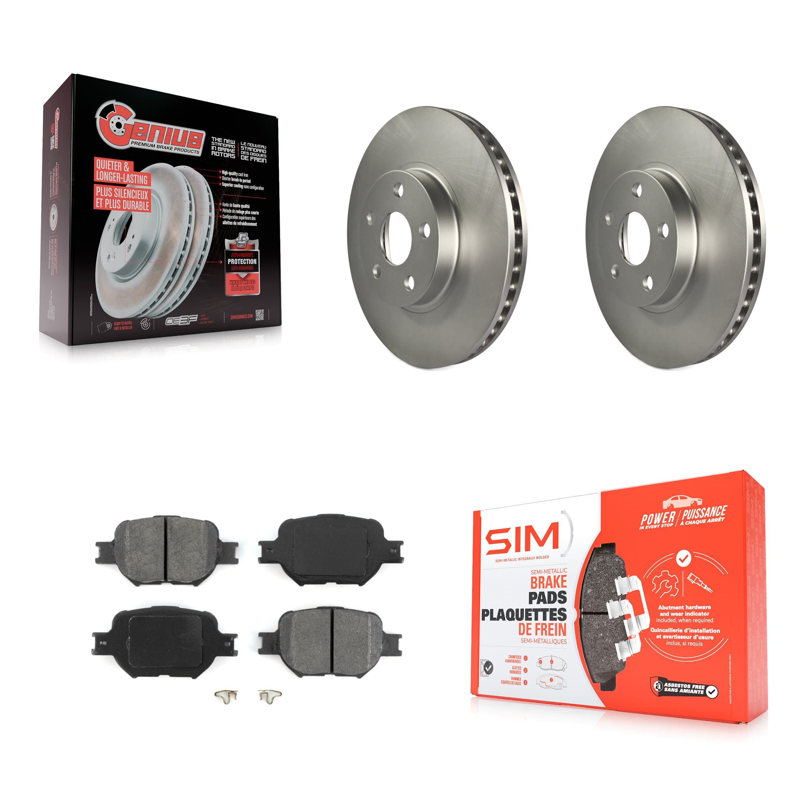 Transit Auto - KGS-100234 - Front Disc Brake Kits image 1