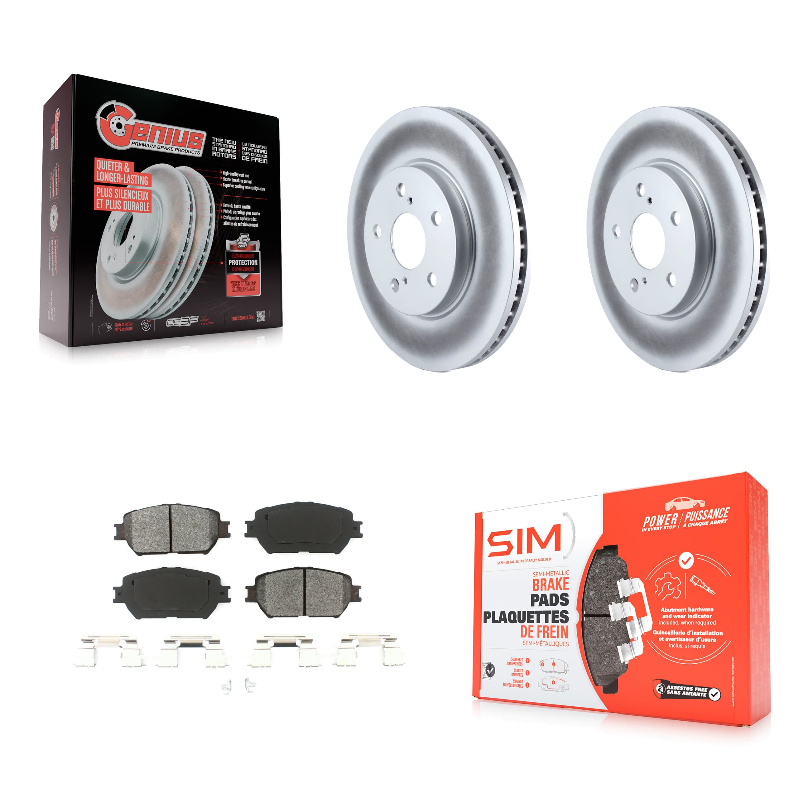 Transit Auto - KGS-100261 - Front Disc Brake Kits image 1