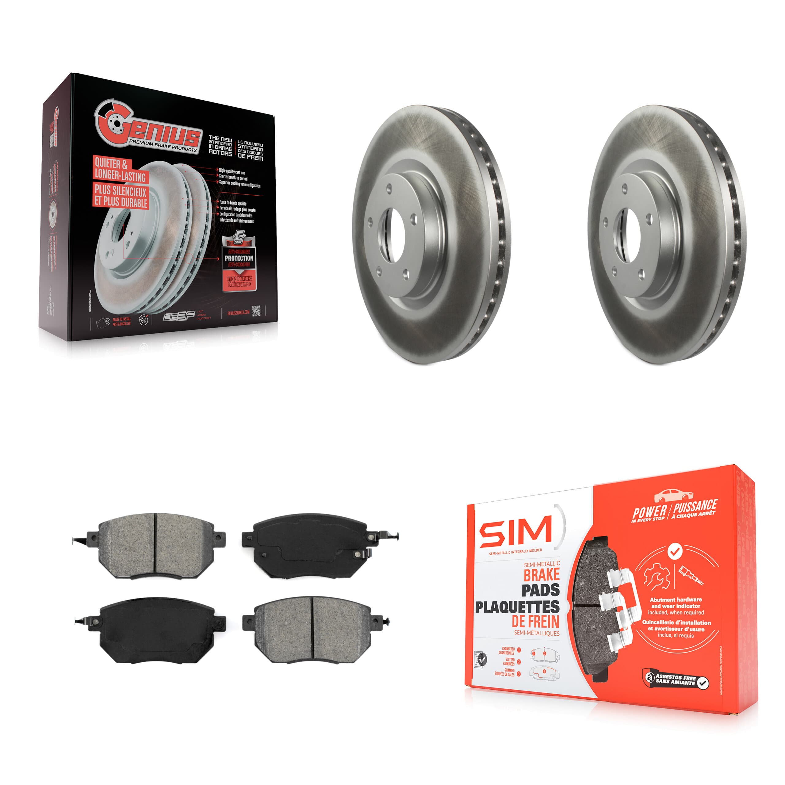 Transit Auto - KGS-100292 - Front Disc Brake Kits image 1