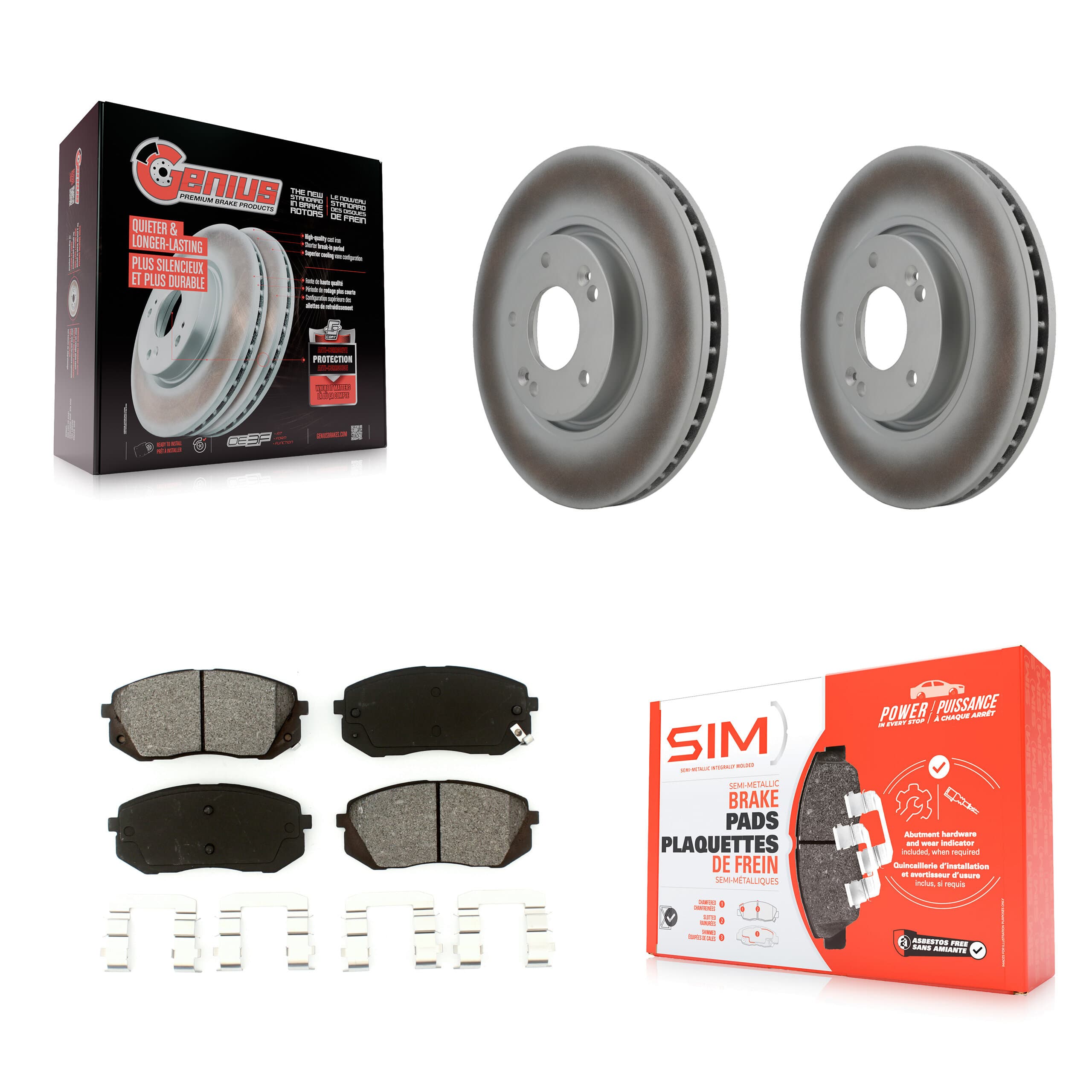 Transit Auto - KGS-100344 - Front Disc Brake Kits image 1
