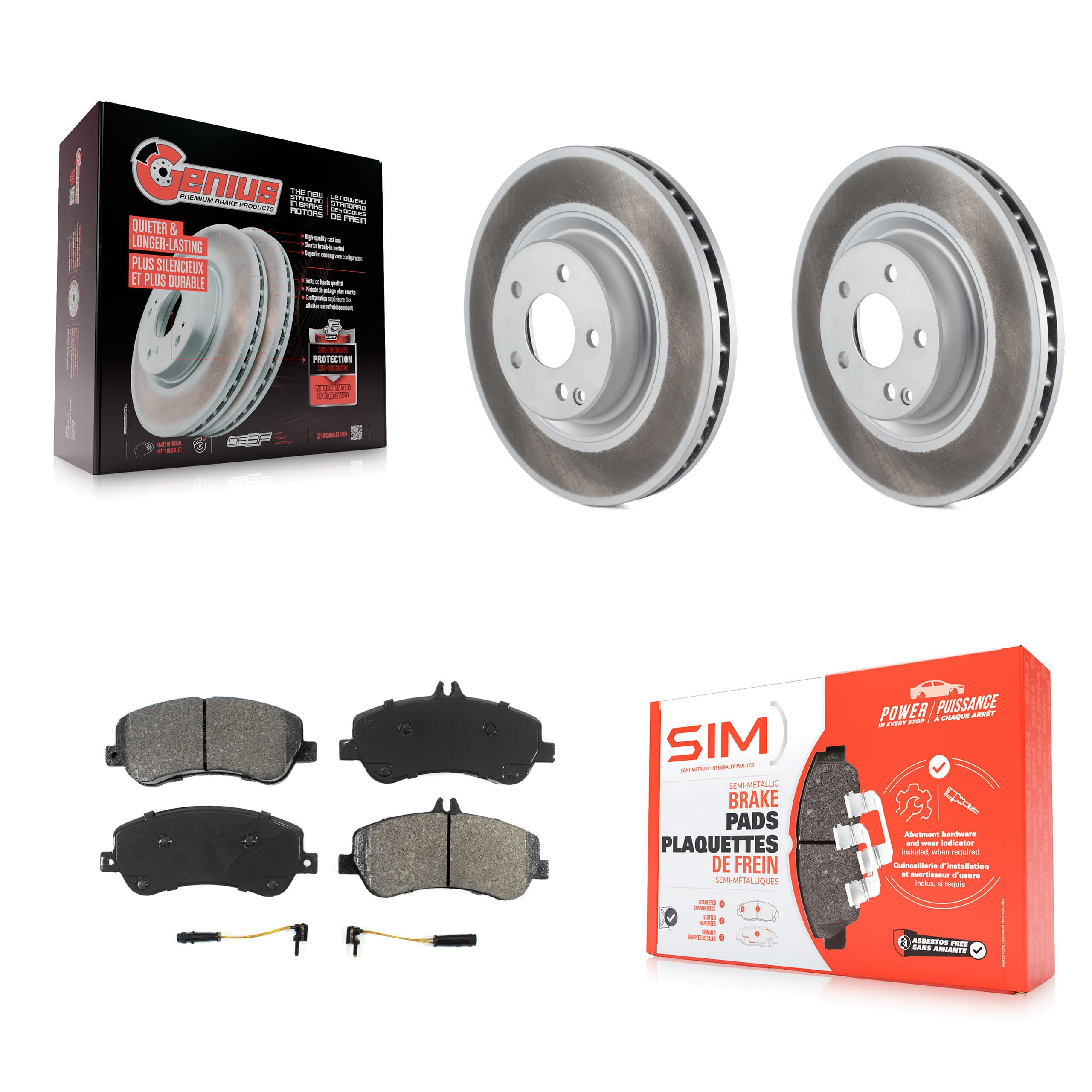 Transit Auto - KGS-100373 - Front Disc Brake Kits image 1