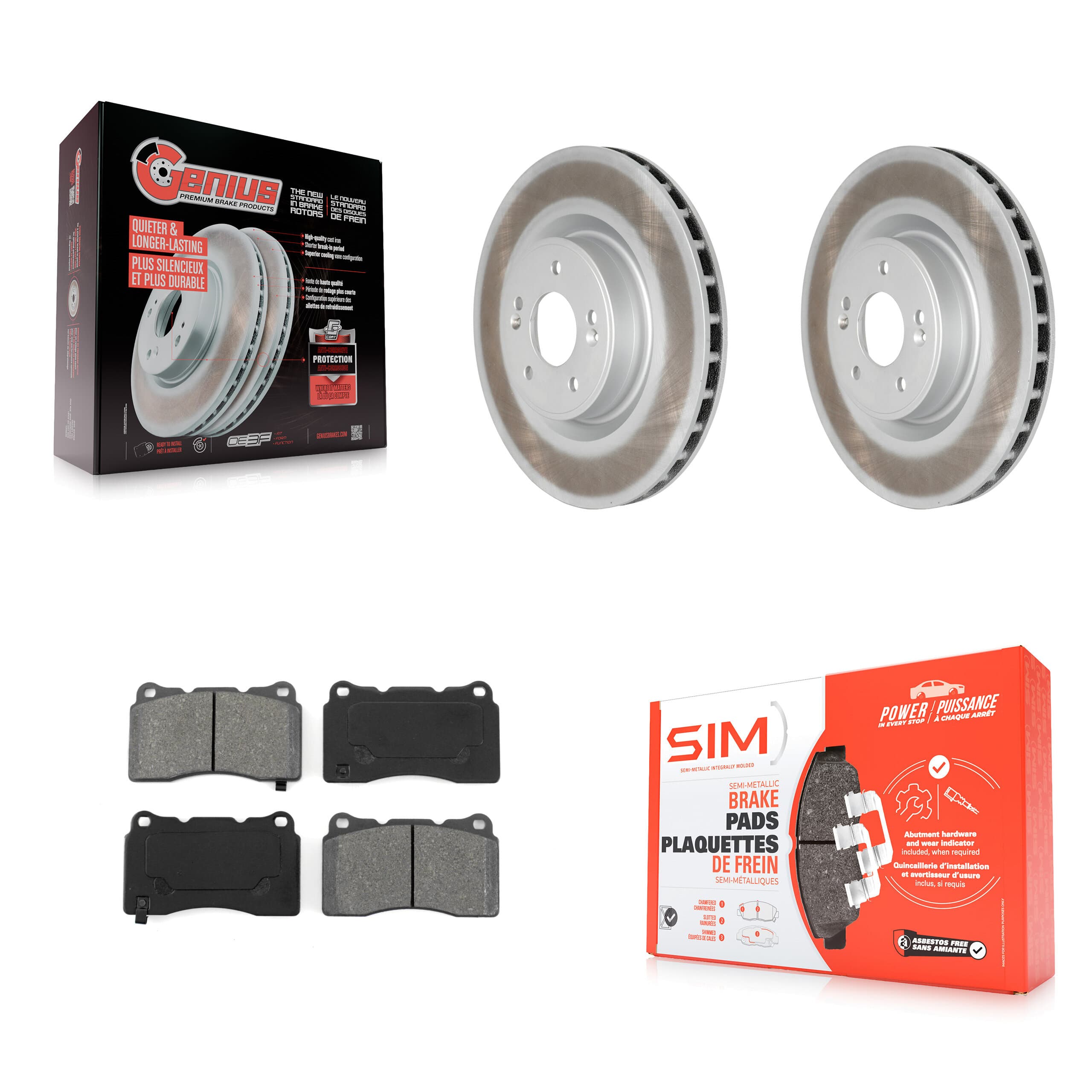 Transit Auto - KGS-100431 - Front Disc Brake Kits image 1