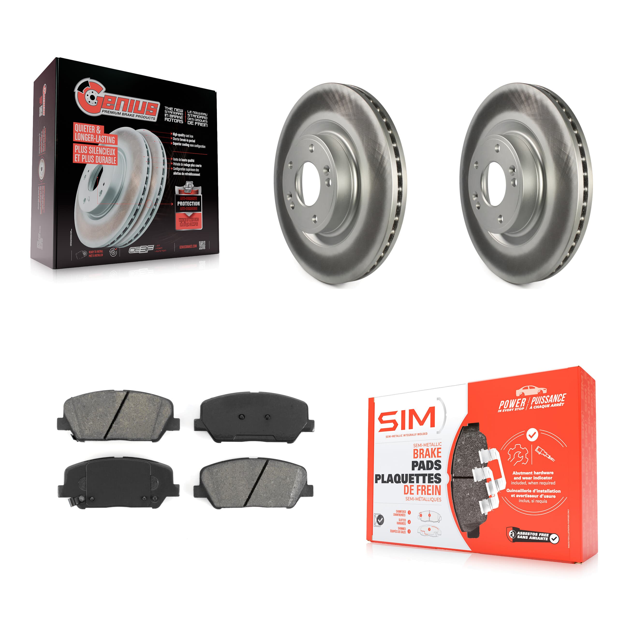 Transit Auto - KGS-100432 - Front Disc Brake Kits image 1