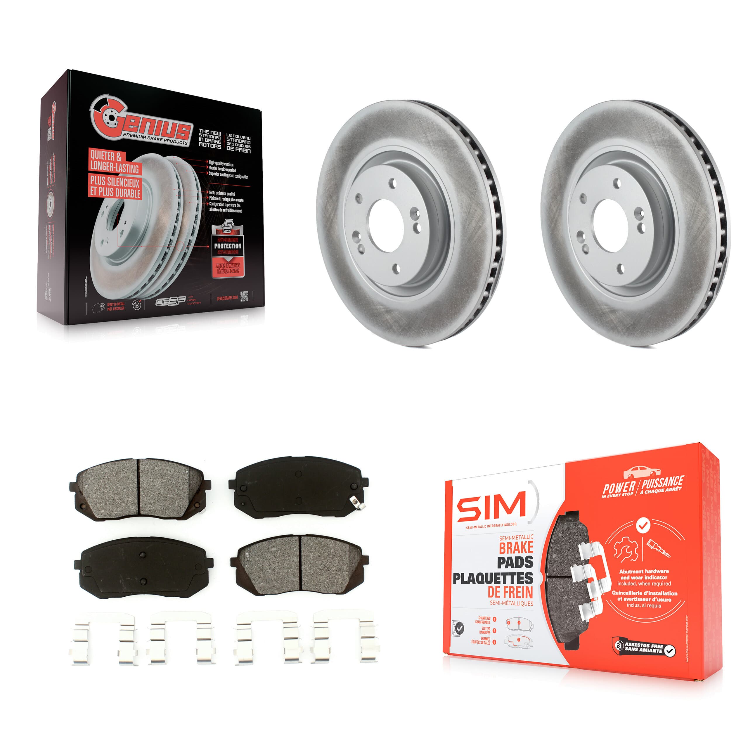 Transit Auto - KGS-100453 - Front Disc Brake Kits image 1