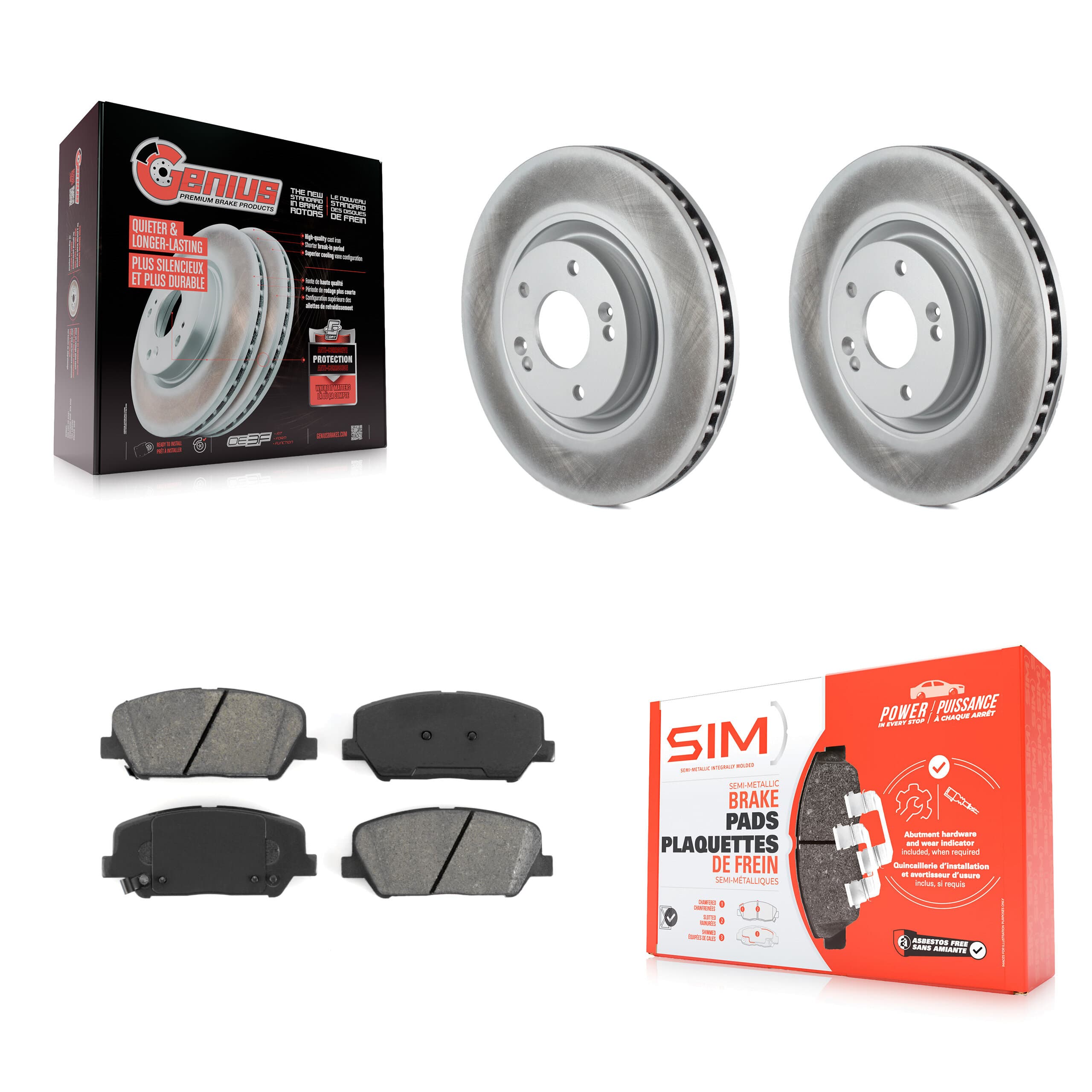 Transit Auto - KGS-100454 - Front Disc Brake Kits image 1