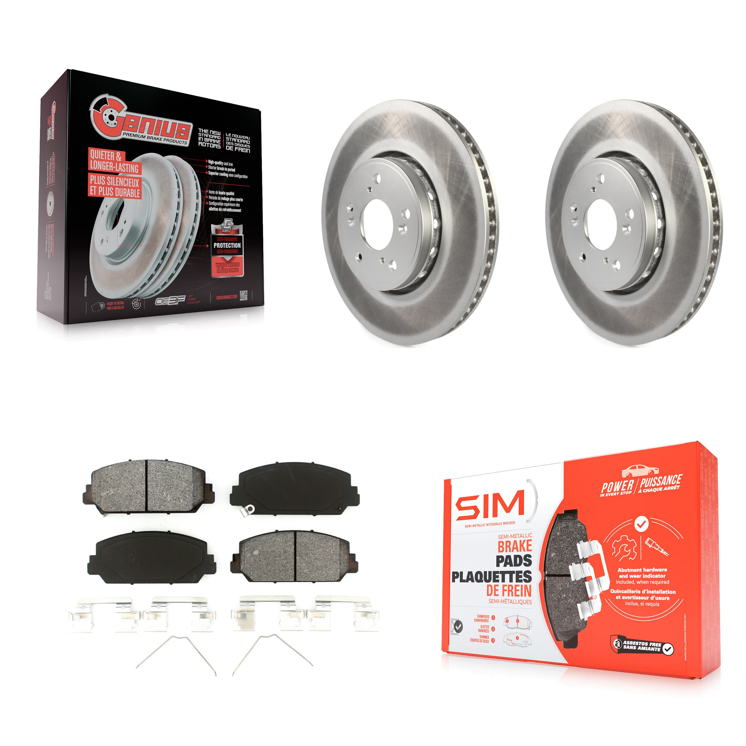 Transit Auto - KGS-100479 - Front Disc Brake Kits image 1