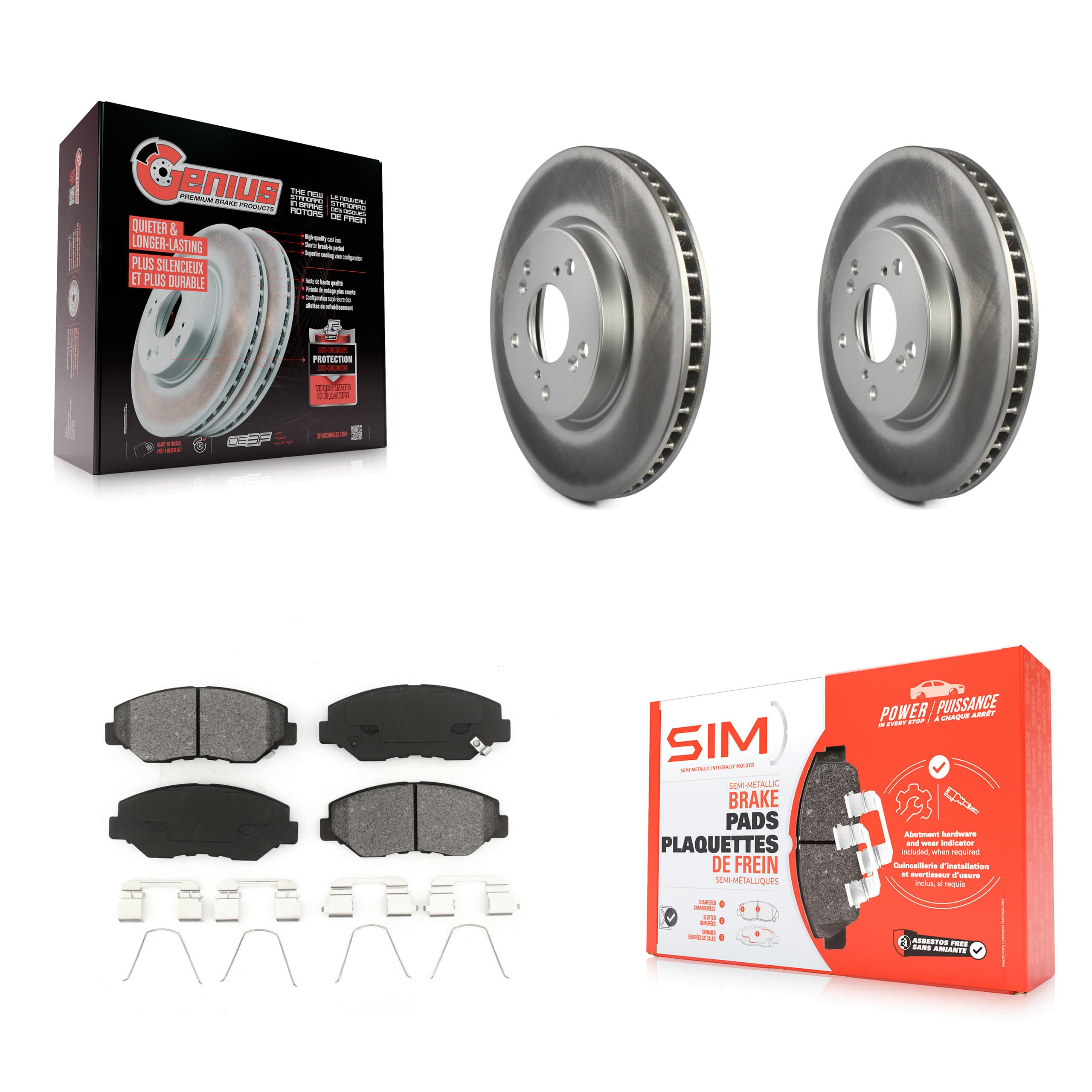 Transit Auto - KGS-100481 - Front Disc Brake Kits image 1
