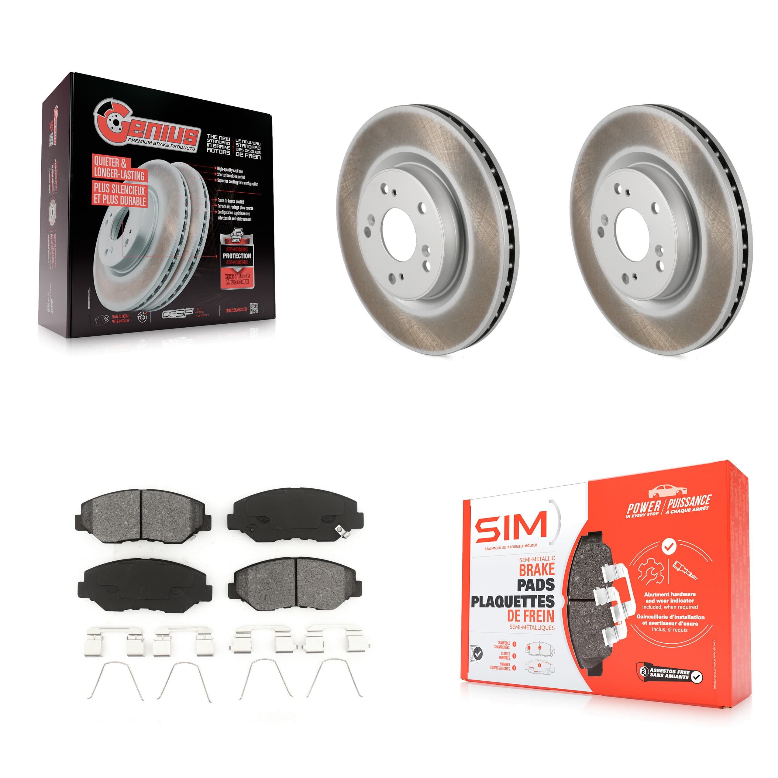 Transit Auto - KGS-100482 - Front Disc Brake Kits image 1