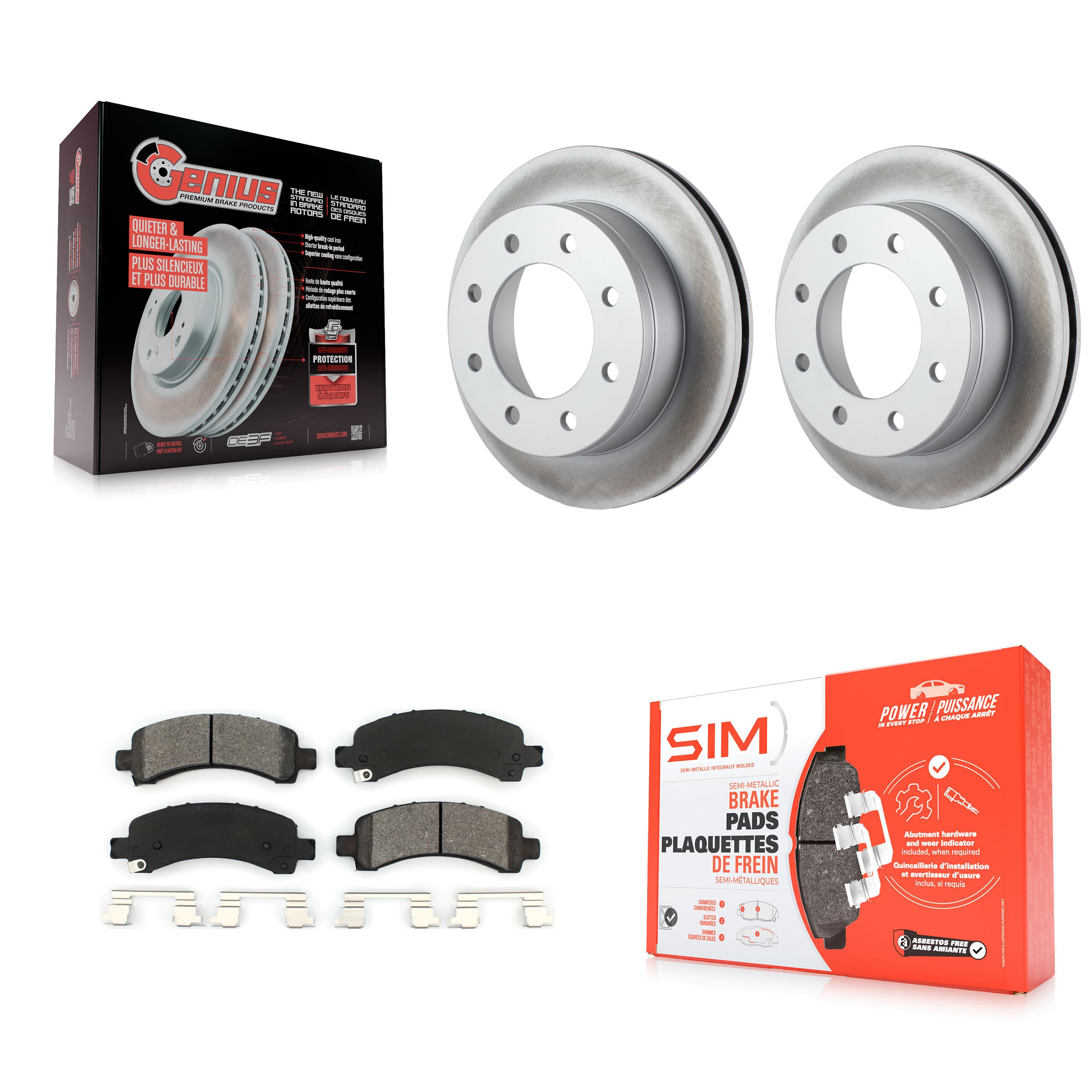 Transit Auto - KGS-101130 - Rear Disc Brake Kits image 1