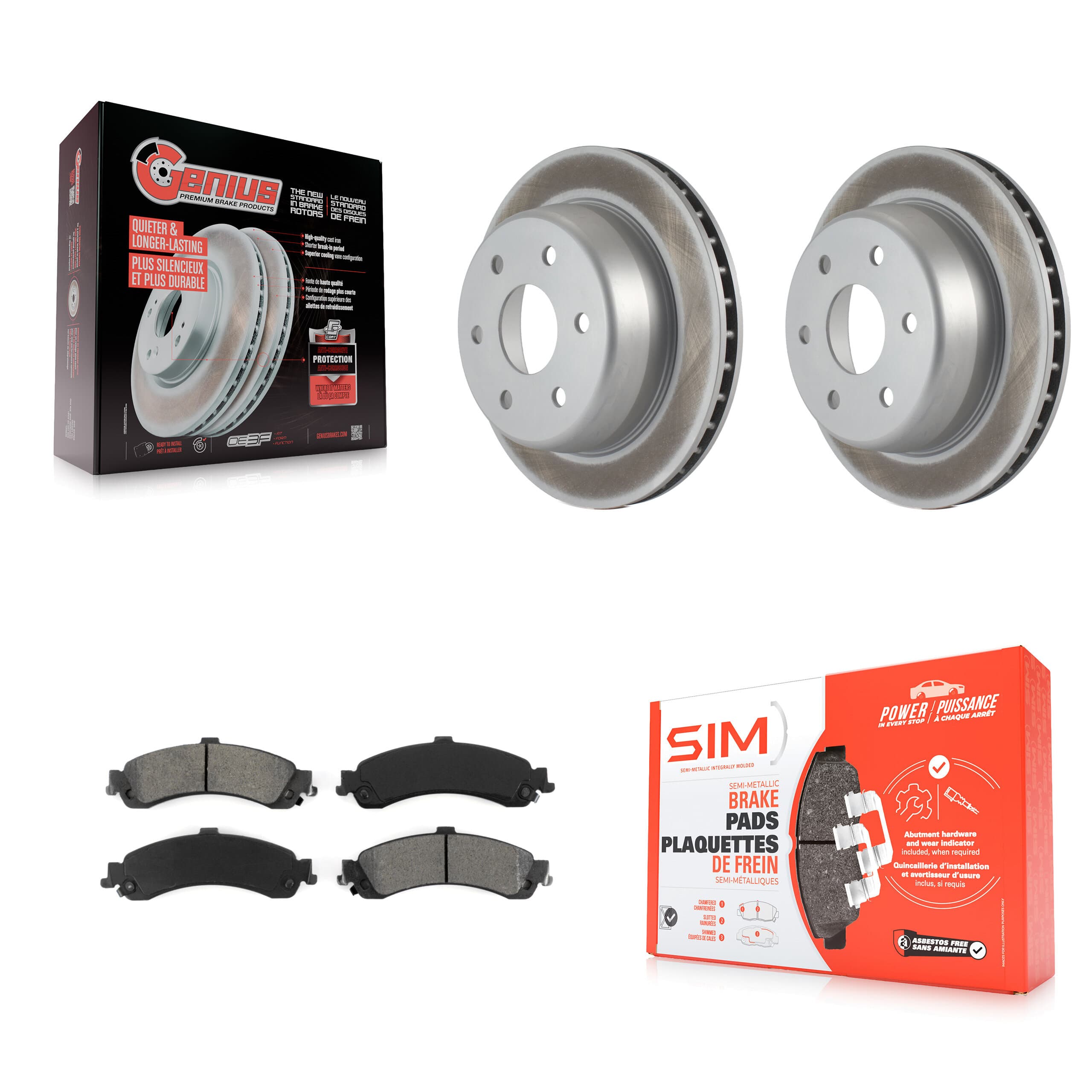 Transit Auto - KGS-101133 - Rear Disc Brake Kits image 1