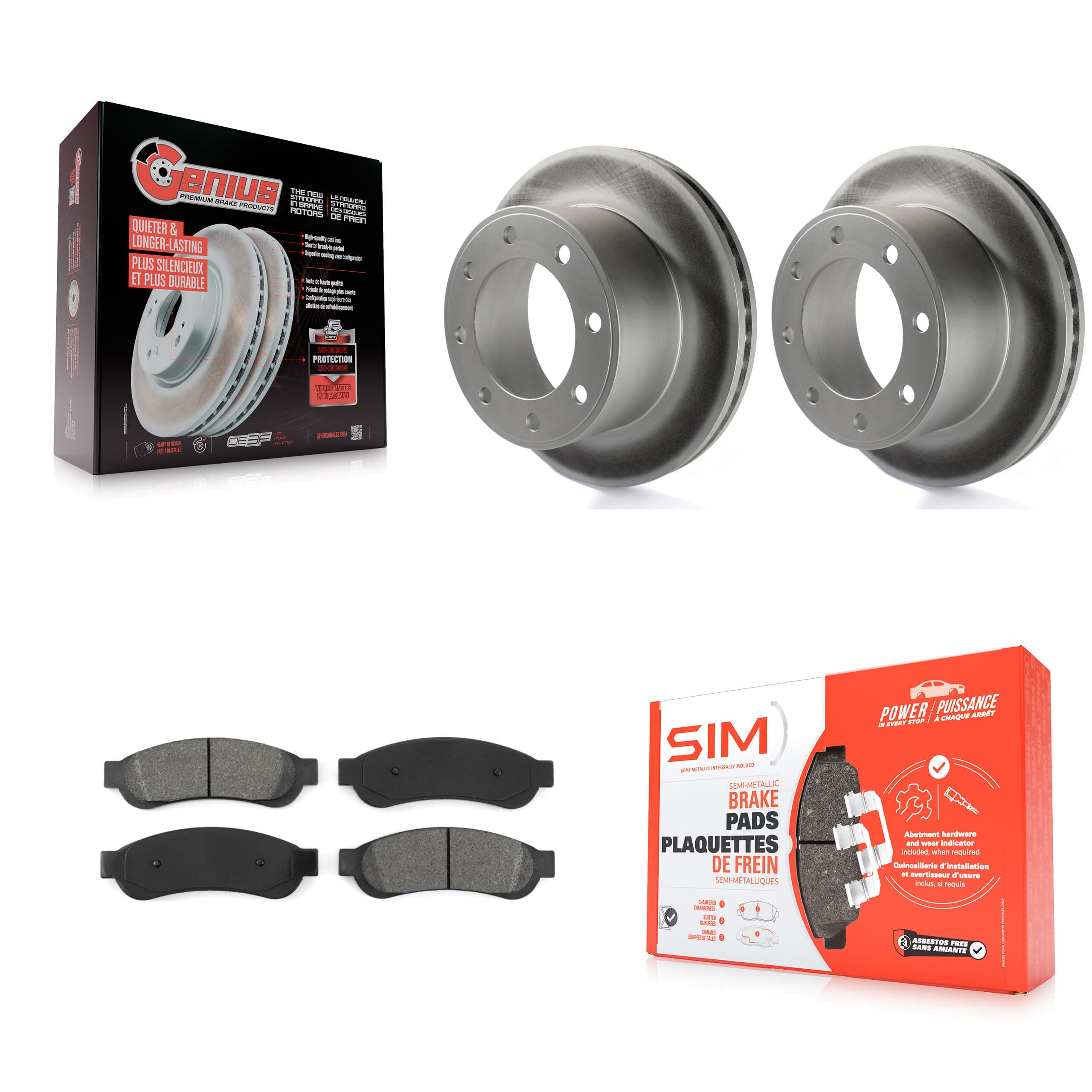 Transit Auto - KGS-101203 - Rear Disc Brake Kits image 1