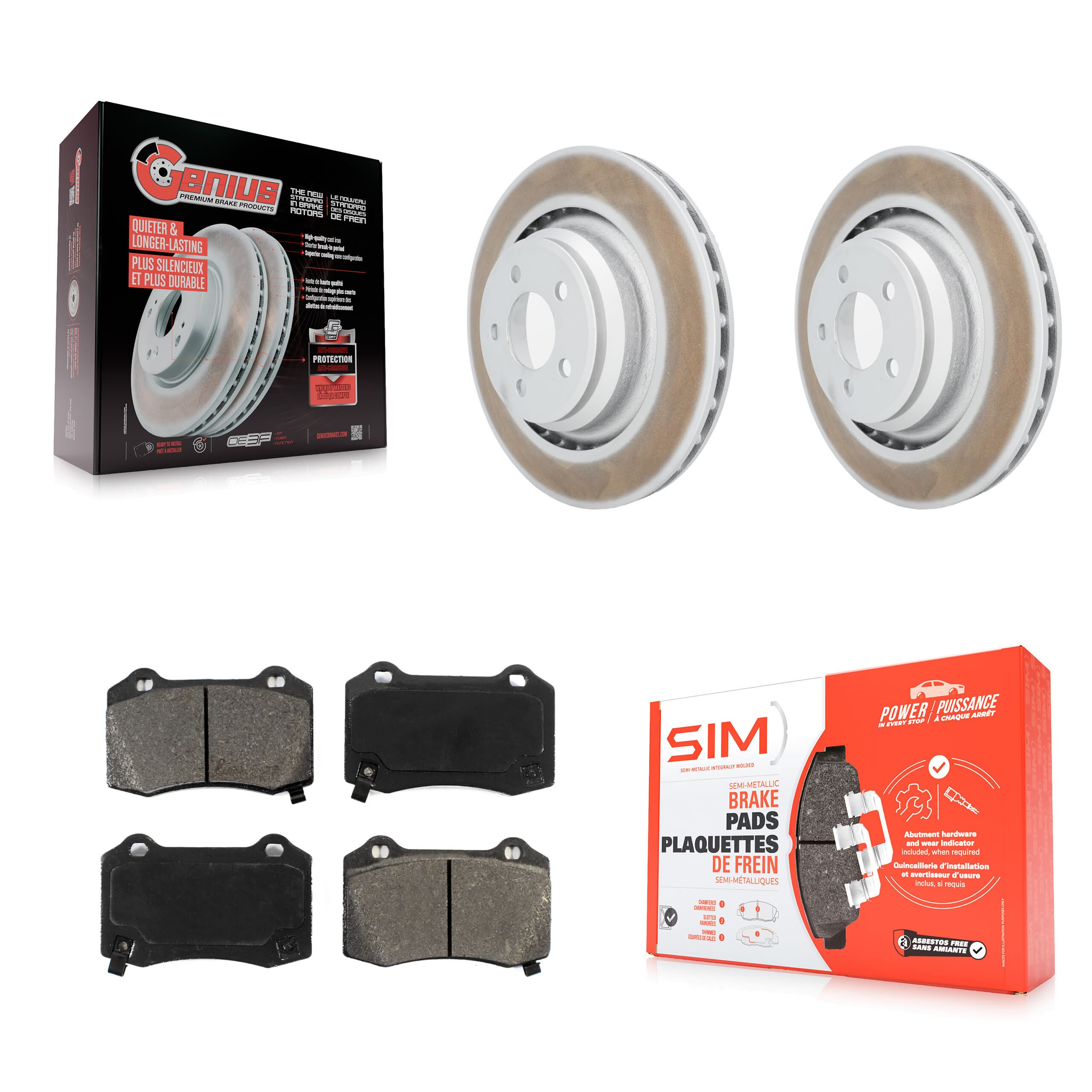 Transit Auto - KGS-101239 - Rear Disc Brake Kits image 1
