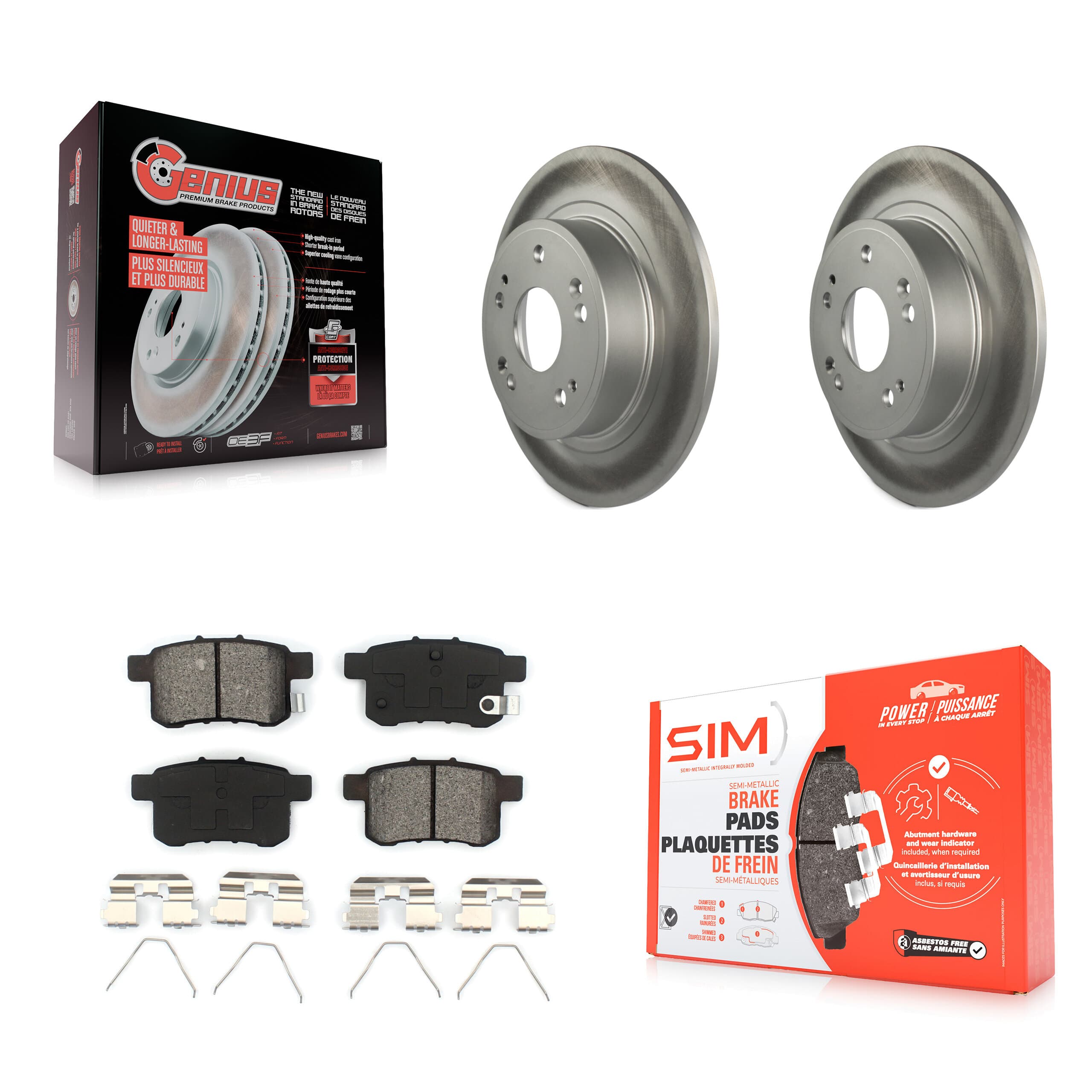 Transit Auto - KGS-101402 - Rear Disc Brake Kits image 1