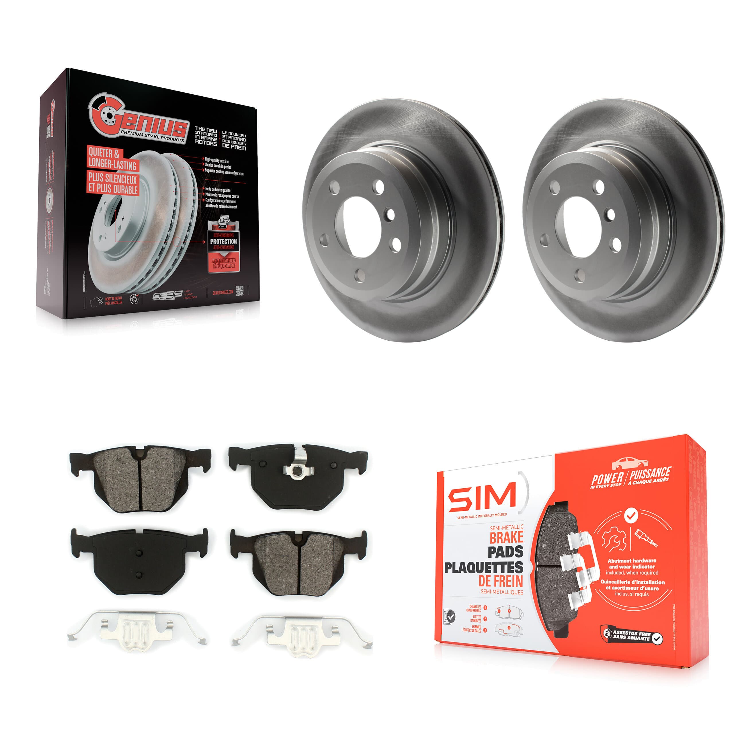 Transit Auto - KGS-101406 - Rear Disc Brake Kits image 1