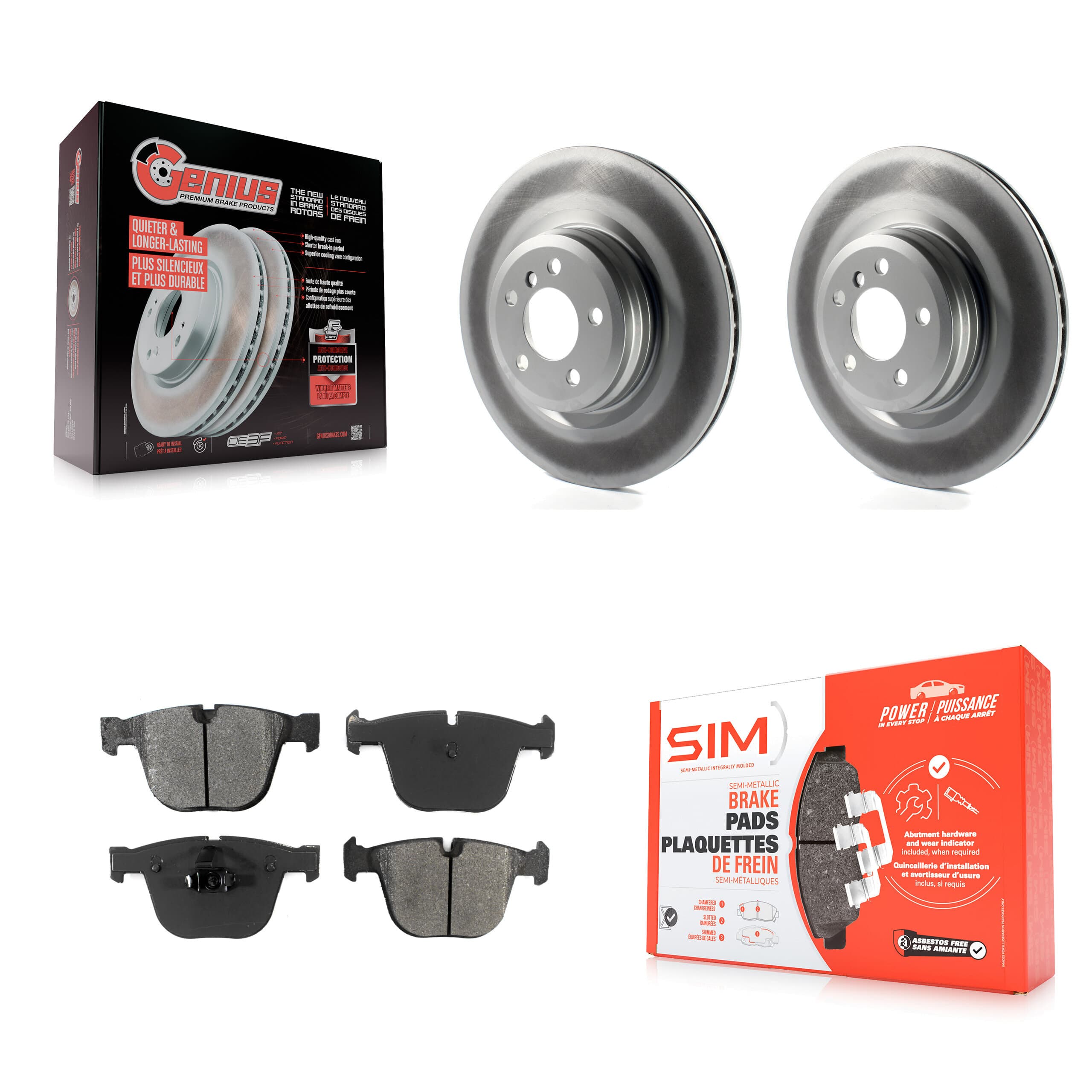 Transit Auto - KGS-101452 - Rear Disc Brake Kits image 1