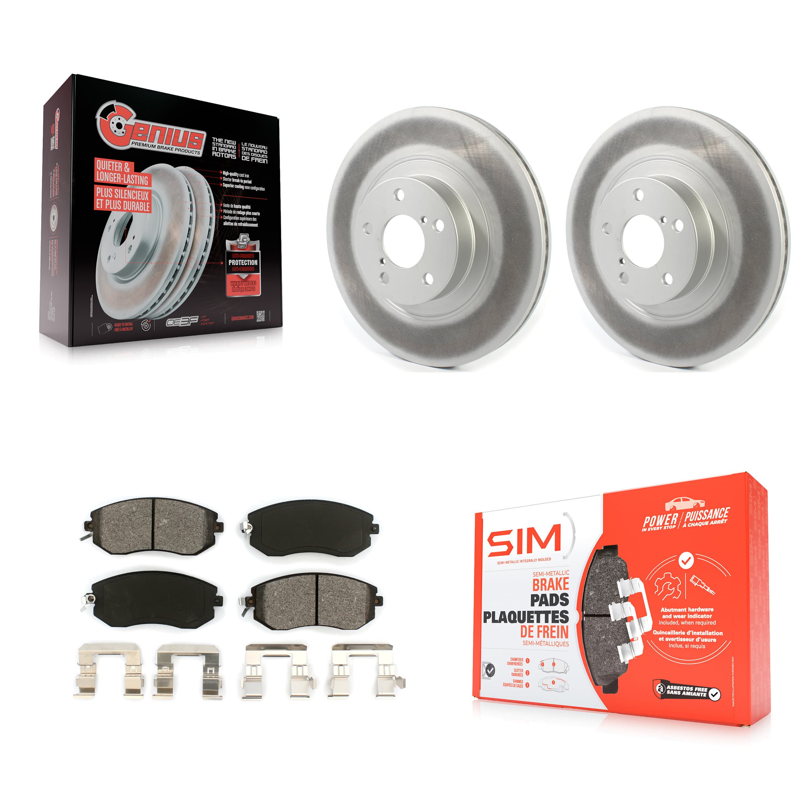 Transit Auto - KGS-101792 - Front Disc Brake Kits image 1