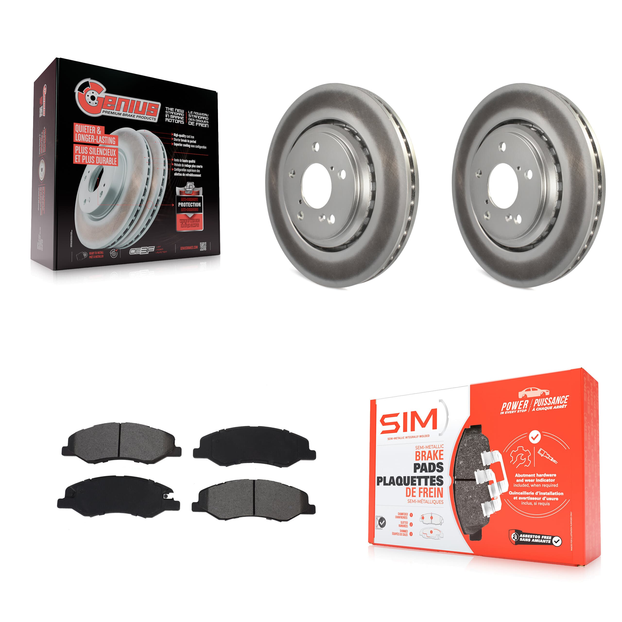 Transit Auto - KGS-101928 - Front Disc Brake Kits image 1