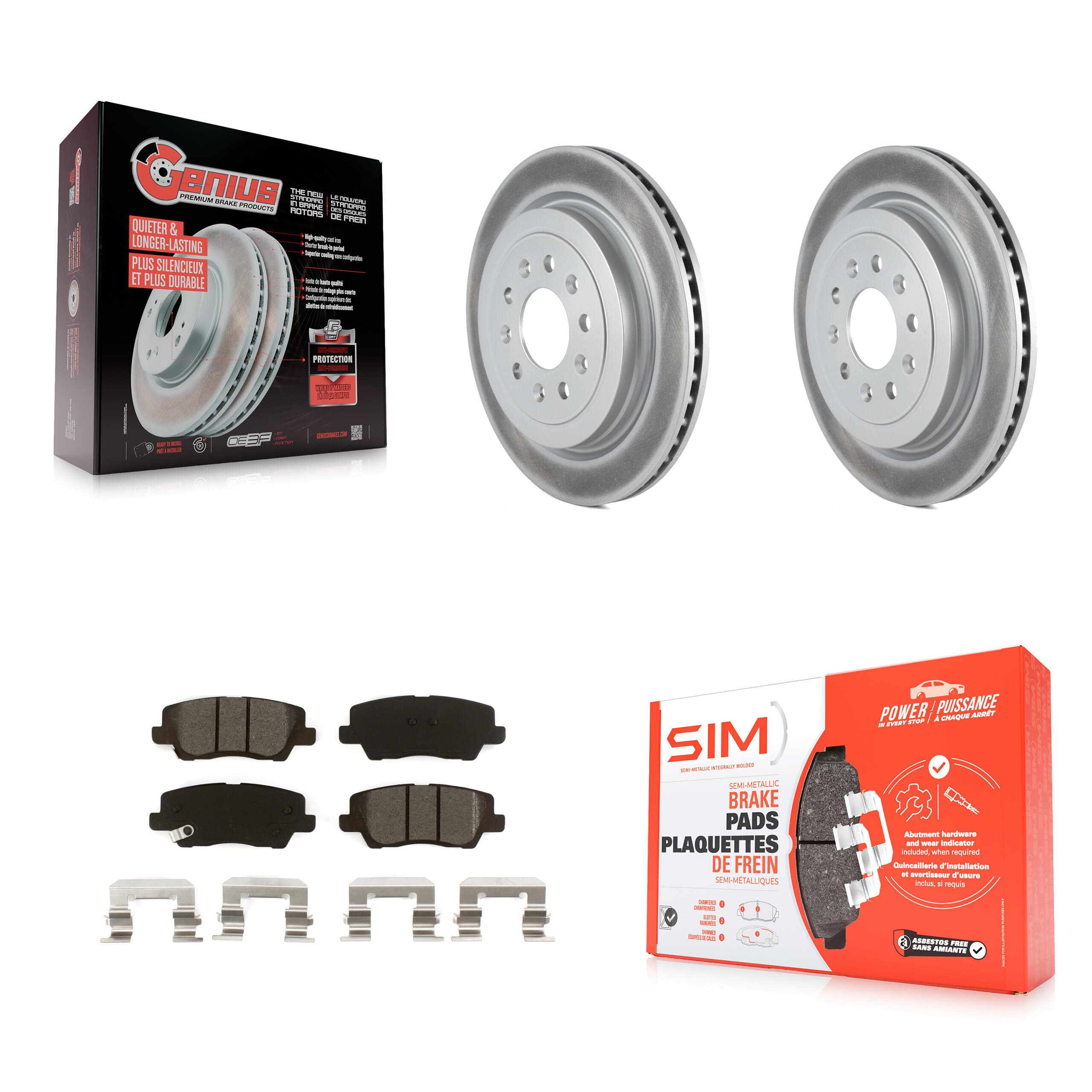 Transit Auto - KGS-102006 - Rear Disc Brake Kits image 1