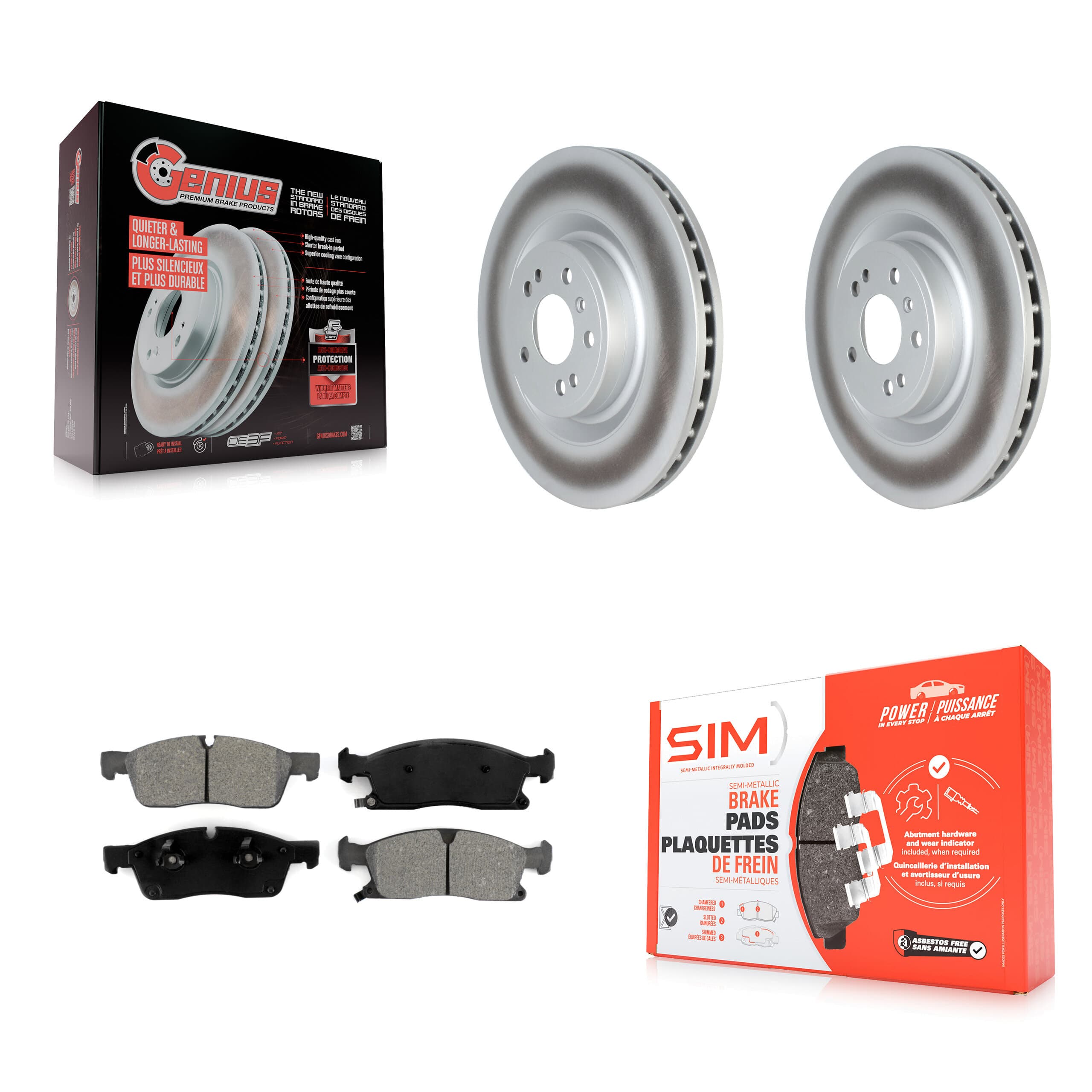 Transit Auto - KGS-102335 - Front Disc Brake Kits image 1
