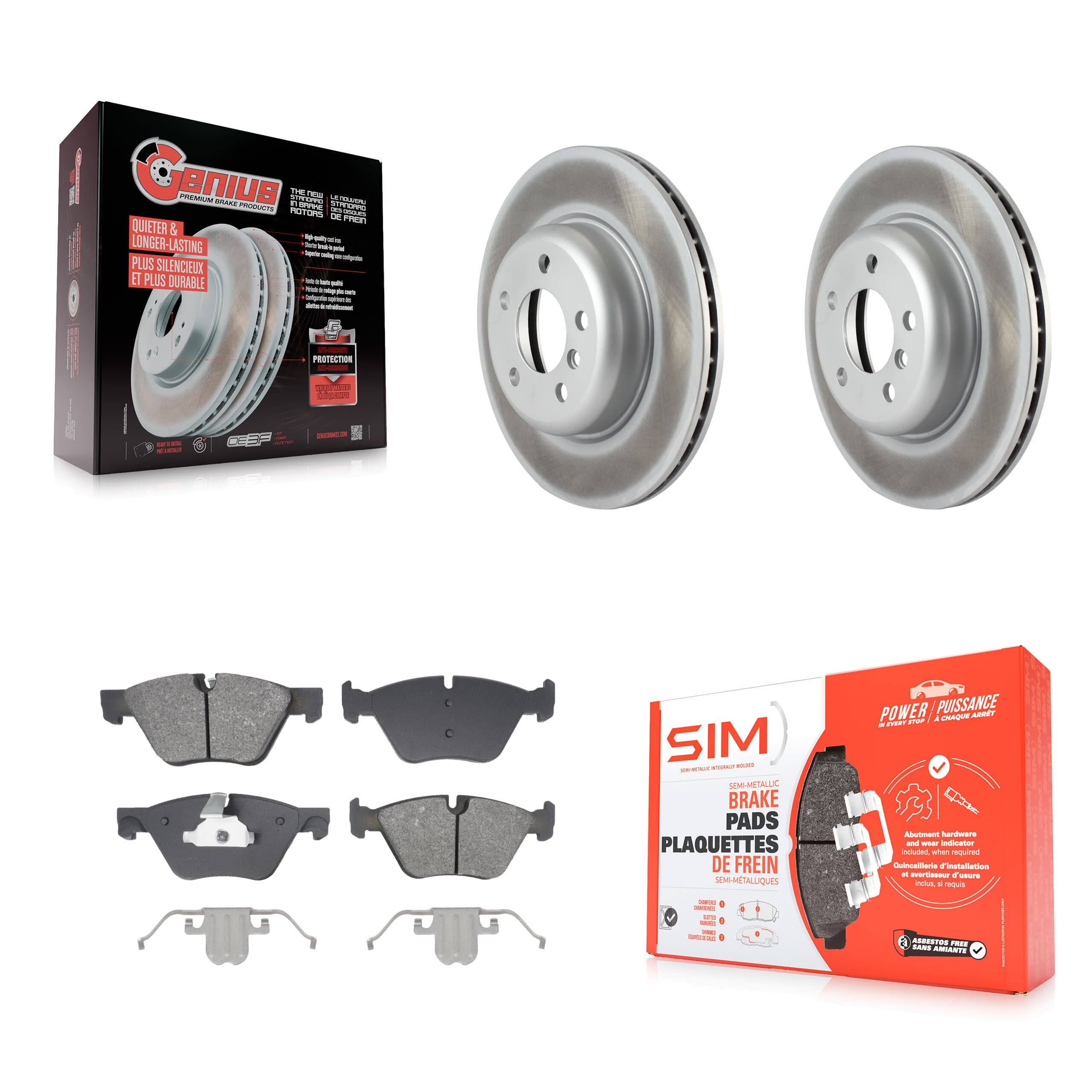 Transit Auto - KGS-102629 - Front Disc Brake Kits image 1