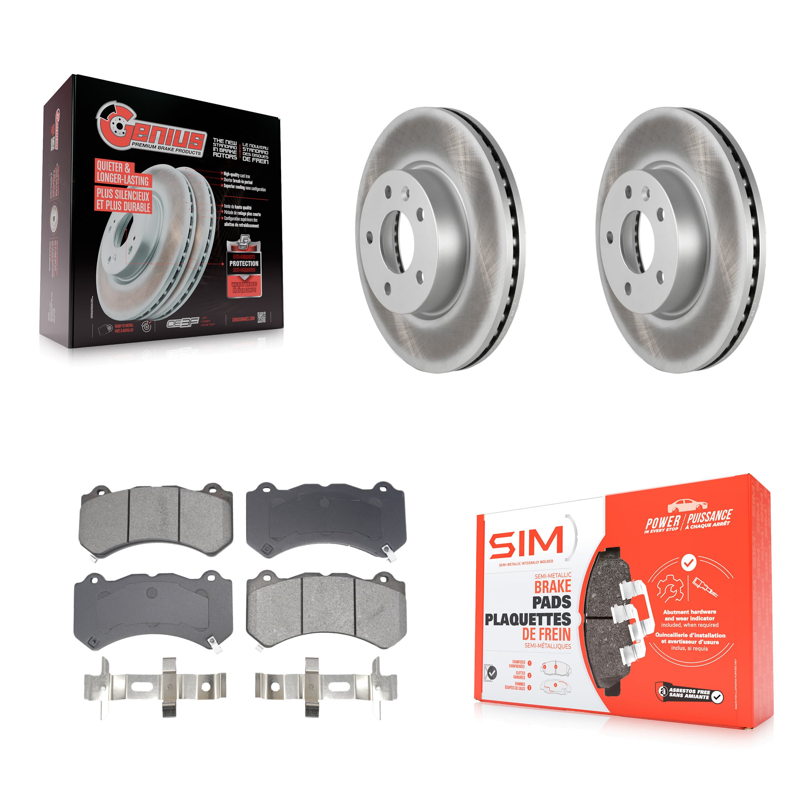 Transit Auto - KGS-102635 - Front Disc Brake Kits image 1