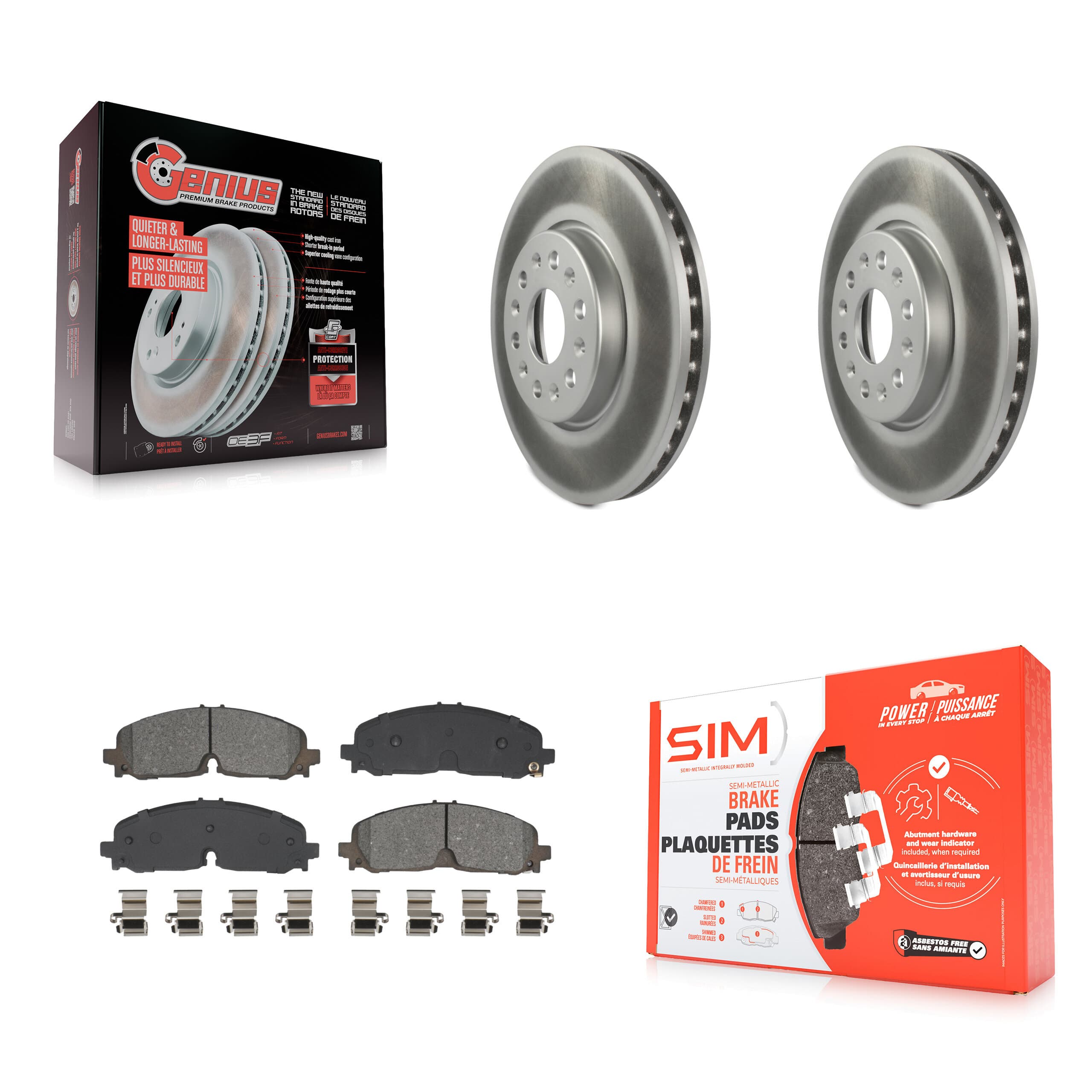 Transit Auto - KGS-102638 - Front Disc Brake Kits image 1