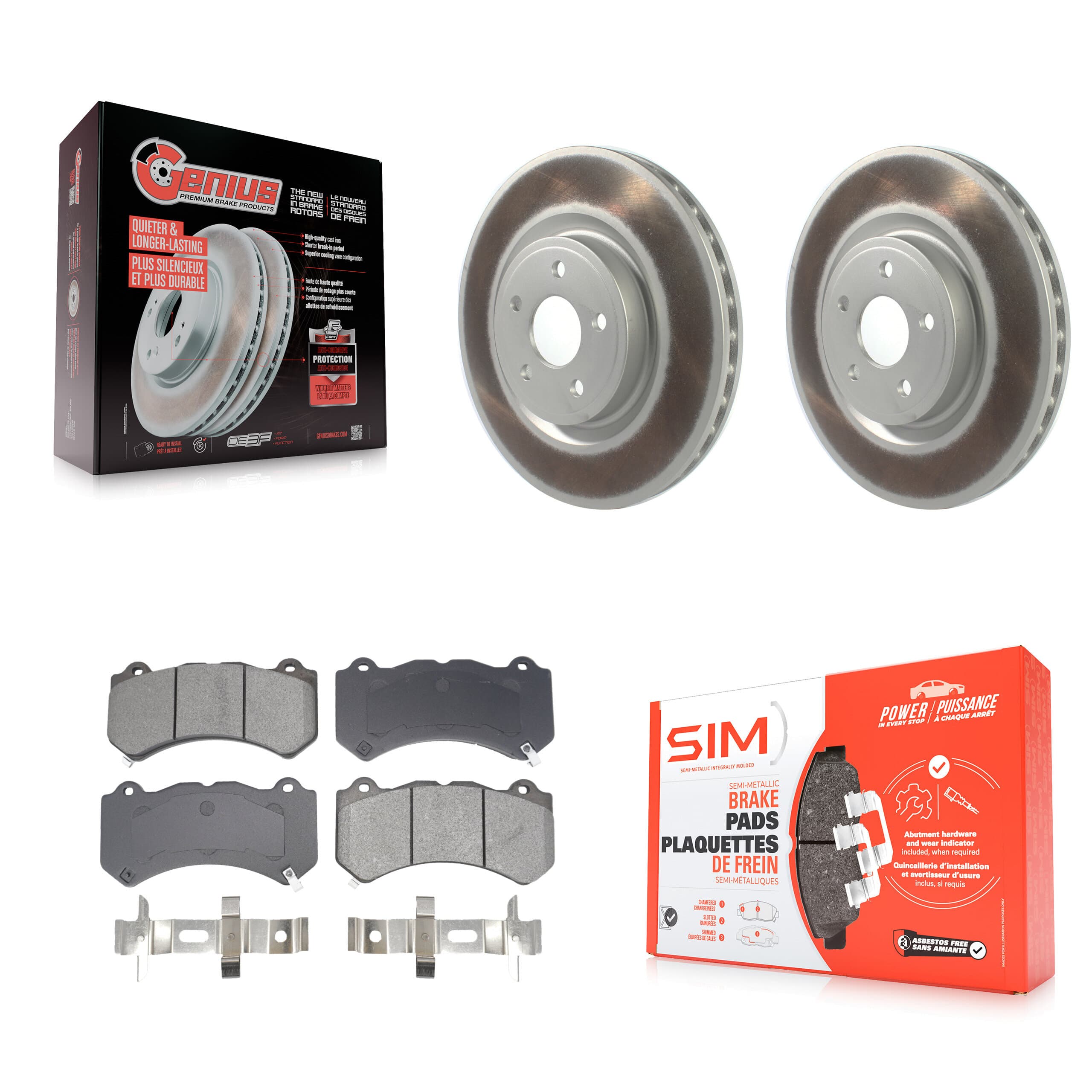 Transit Auto - KGS-102663 - Front Disc Brake Kits image 1