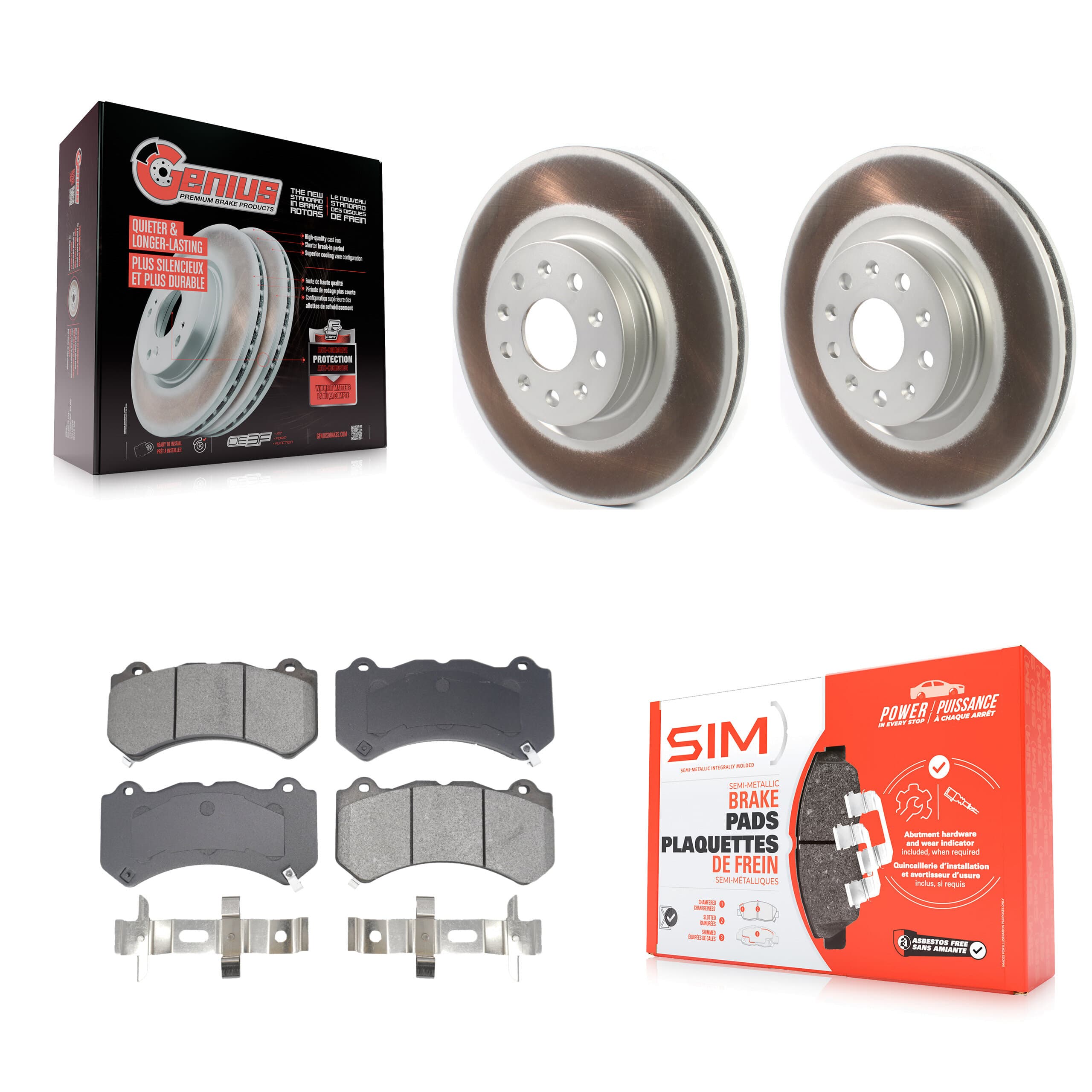 Transit Auto - KGS-102667 - Front Disc Brake Kits image 1
