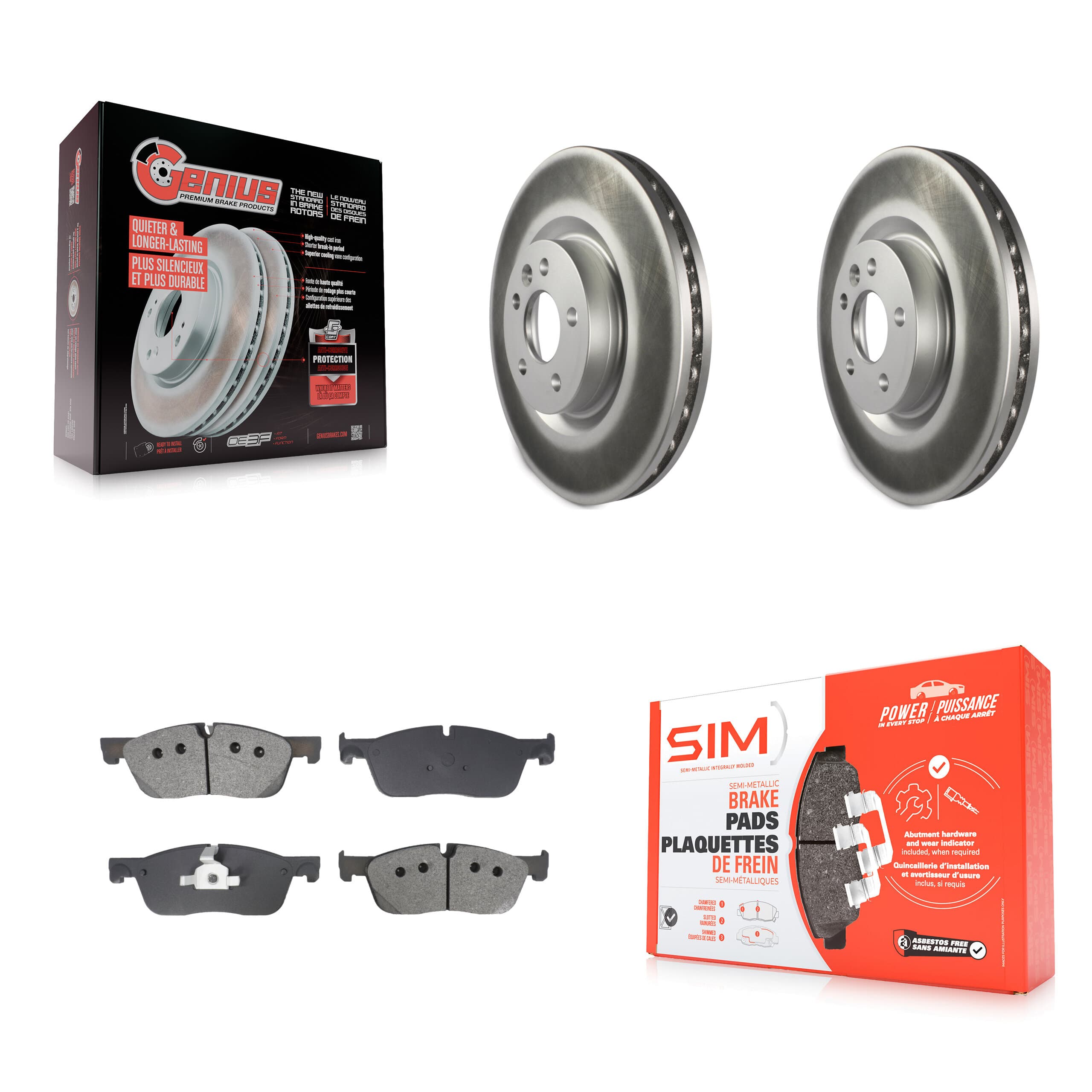 Transit Auto - KGS-102683 - Front Disc Brake Kits image 1