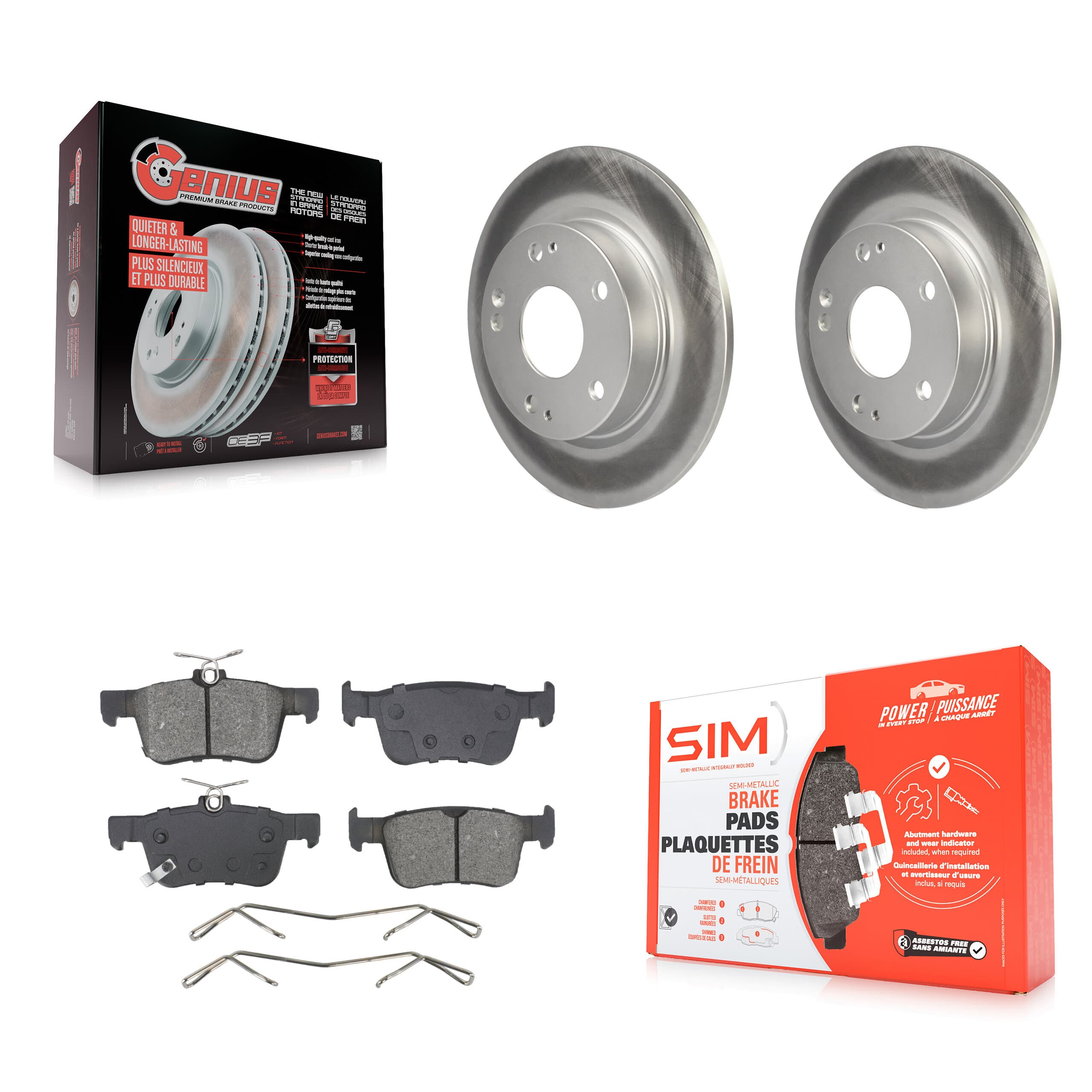 Transit Auto - KGS-102706 - Rear Disc Brake Kits image 1