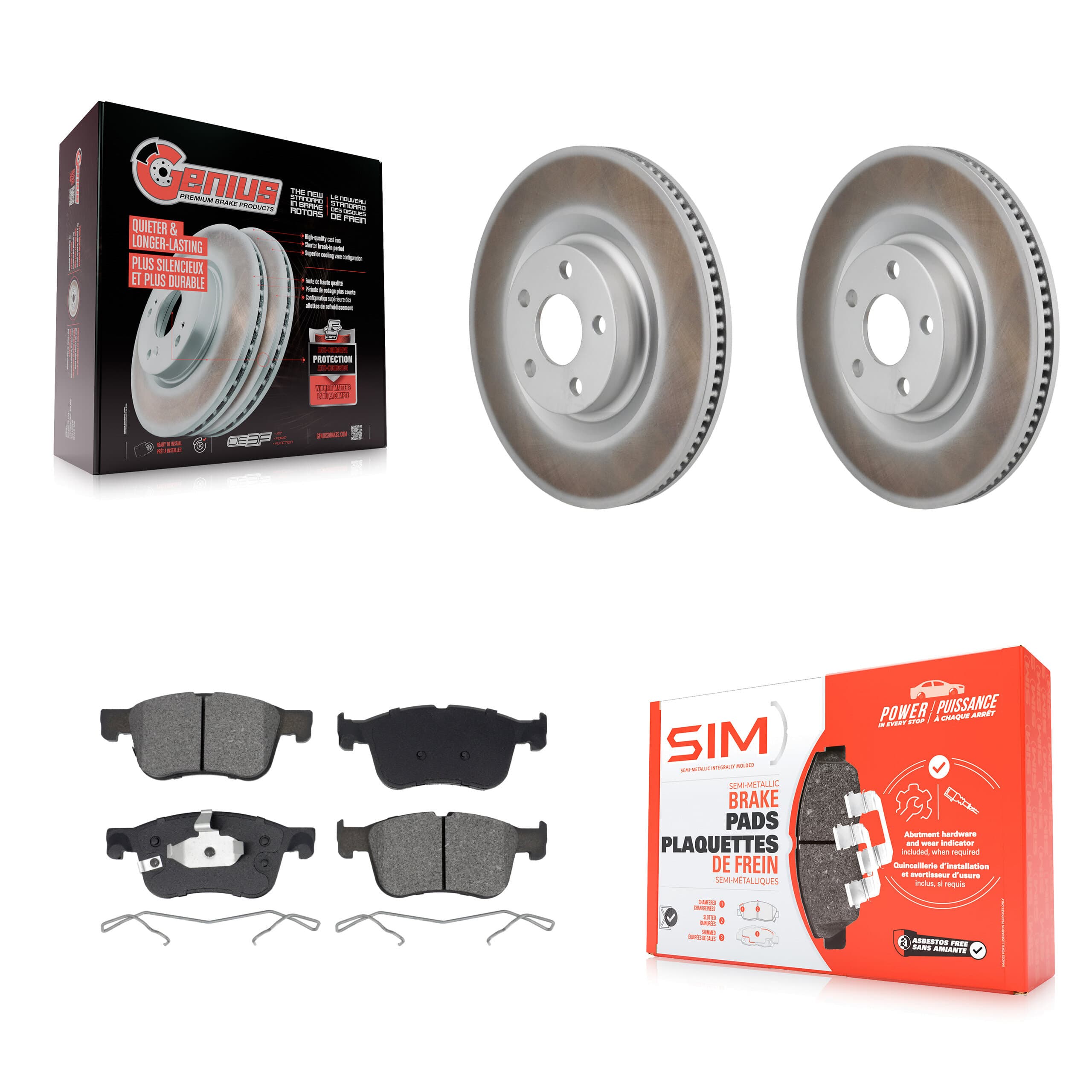 Transit Auto - KGS-102831 - Front Disc Brake Kits image 1