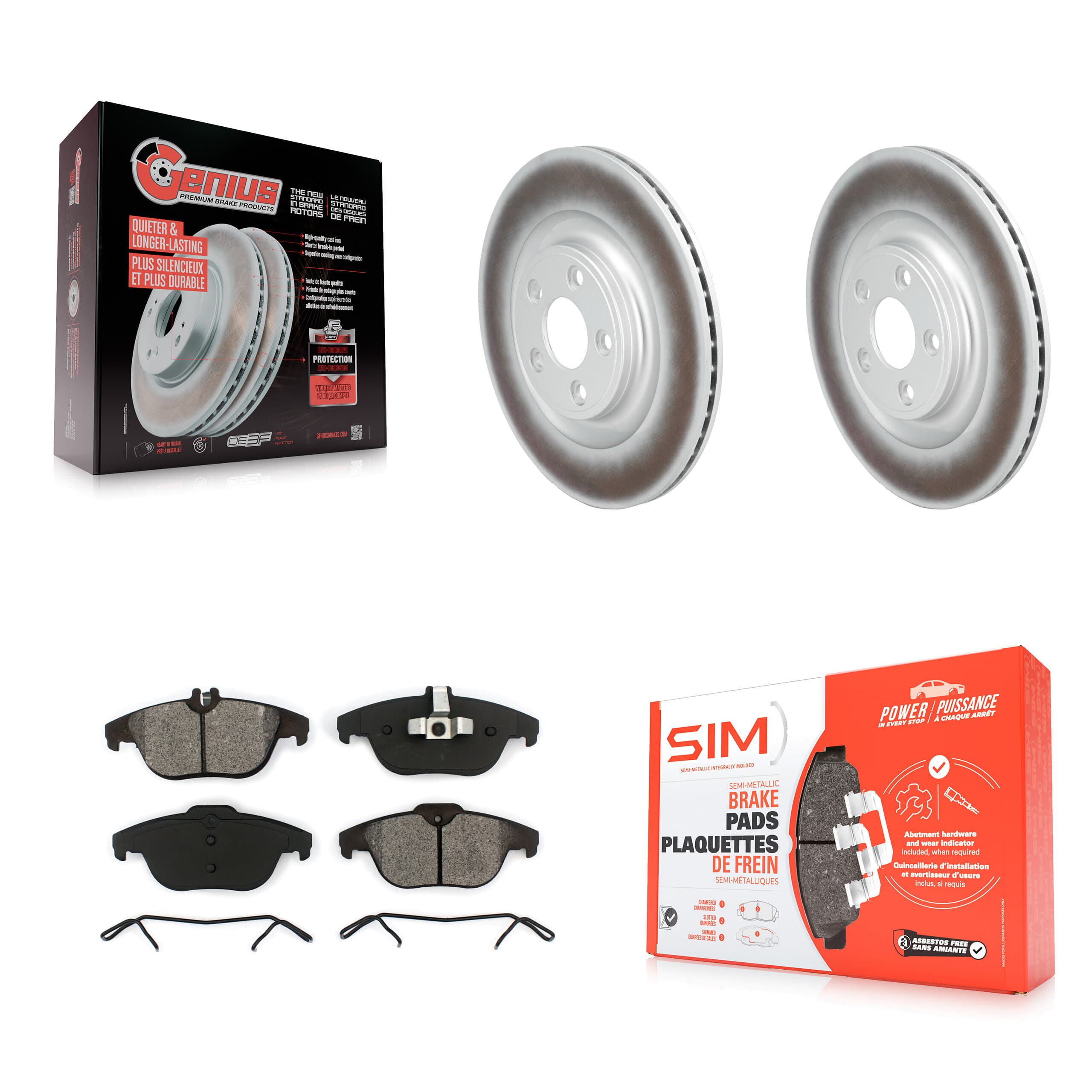 Transit Auto - KGS-102849 - Rear Disc Brake Kits image 1