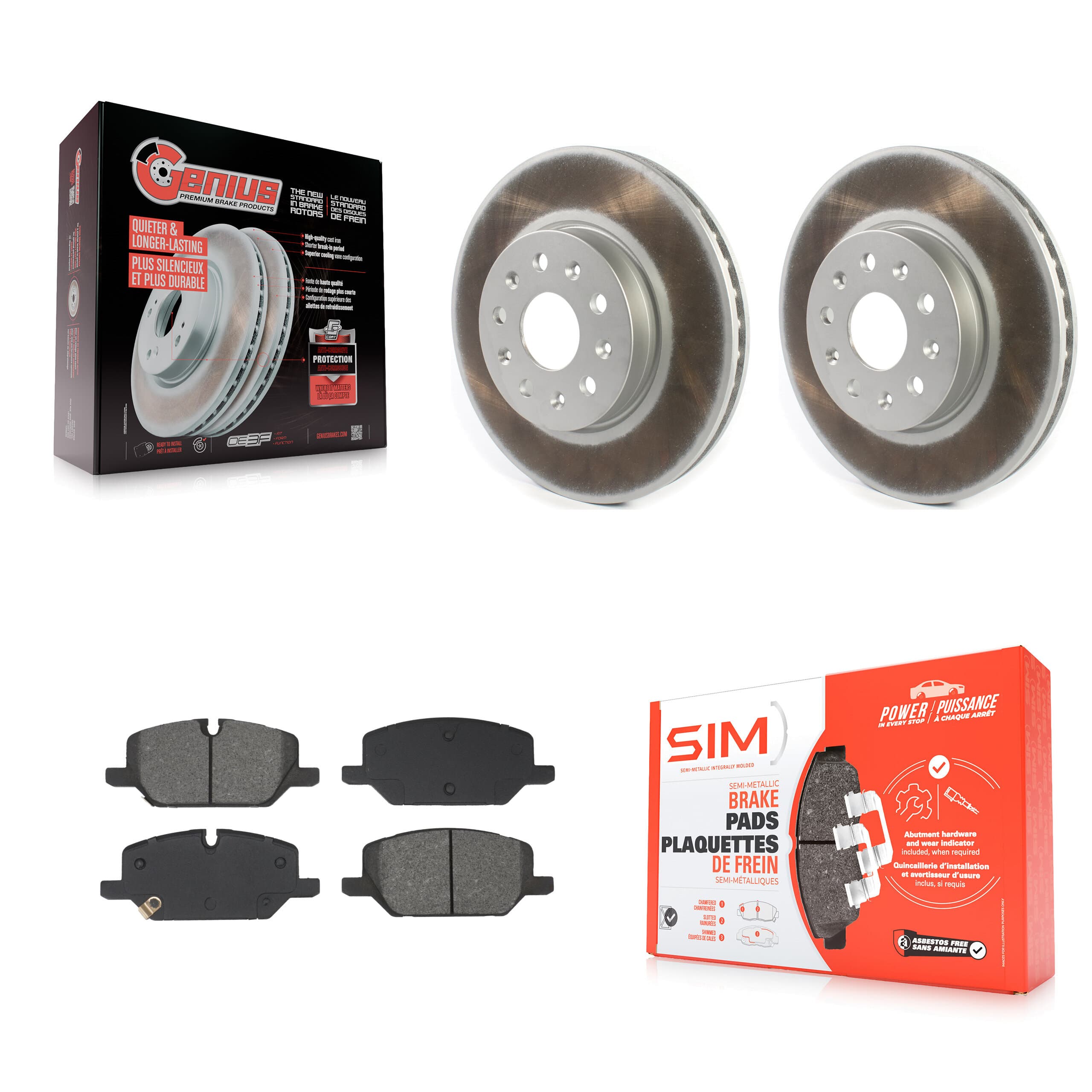 Transit Auto - KGS-103602 - Front Disc Brake Kits image 1