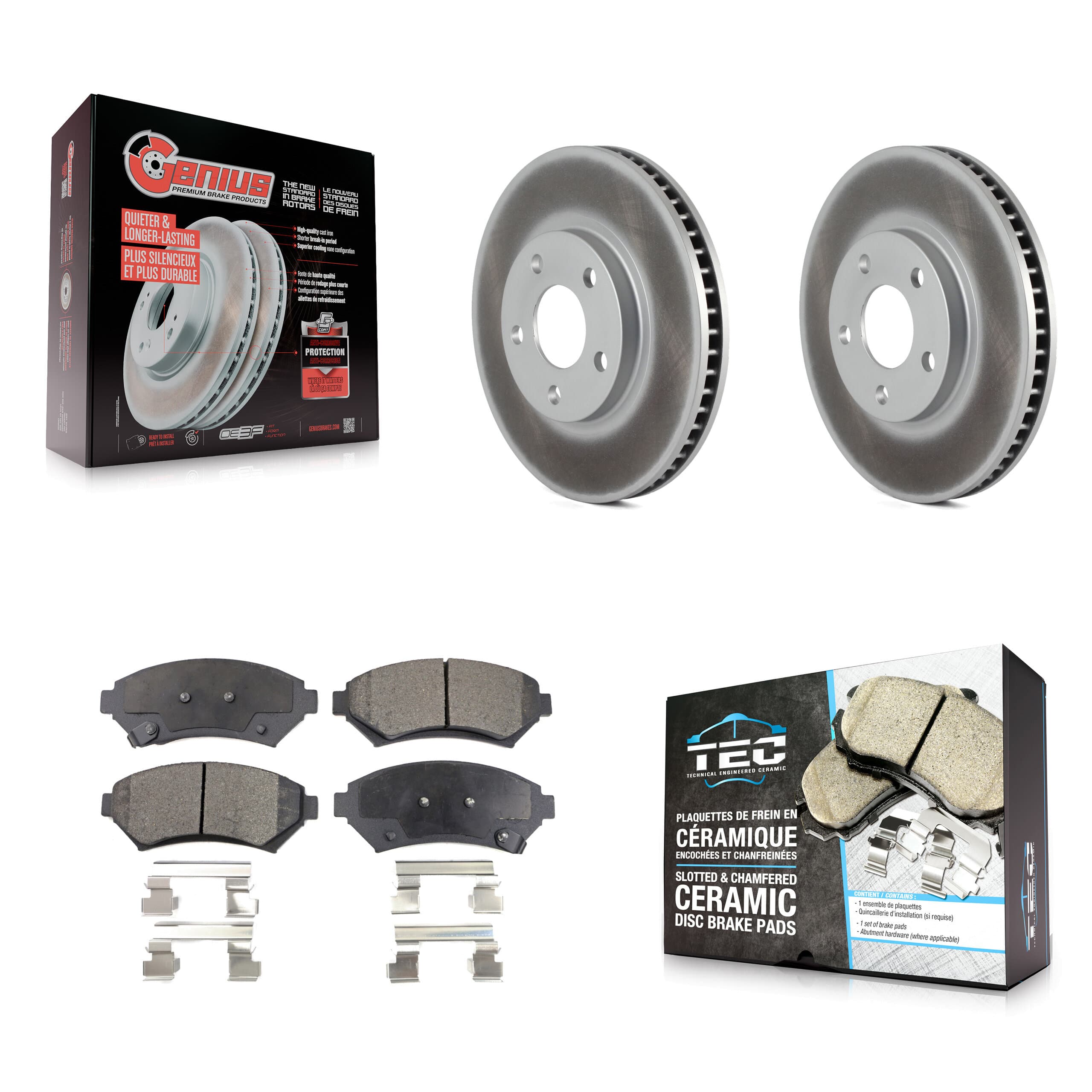 Transit Auto - KGT-100006 - Front Disc Brake Kits image 1