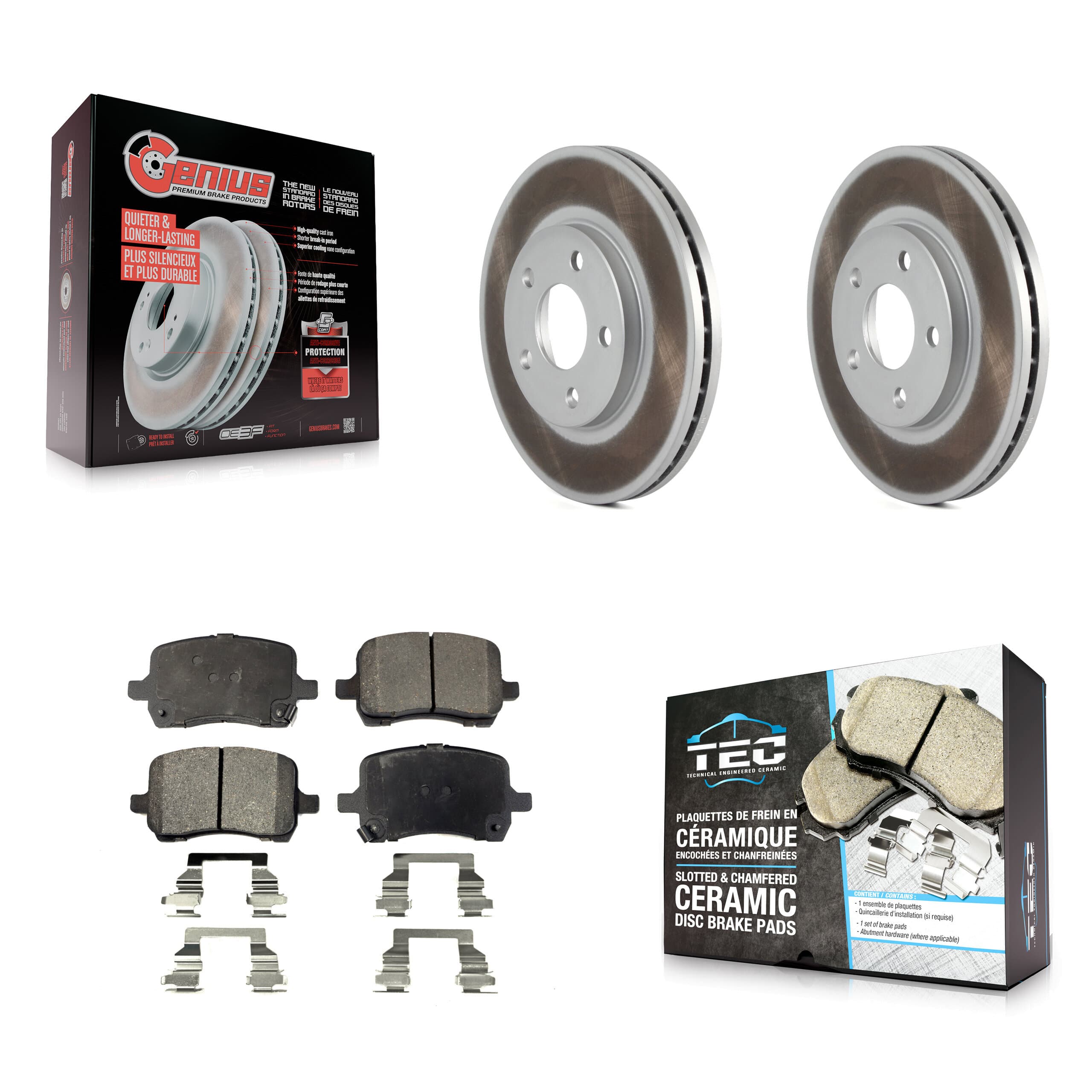 Transit Auto - KGT-100030 - Front Disc Brake Kits image 1